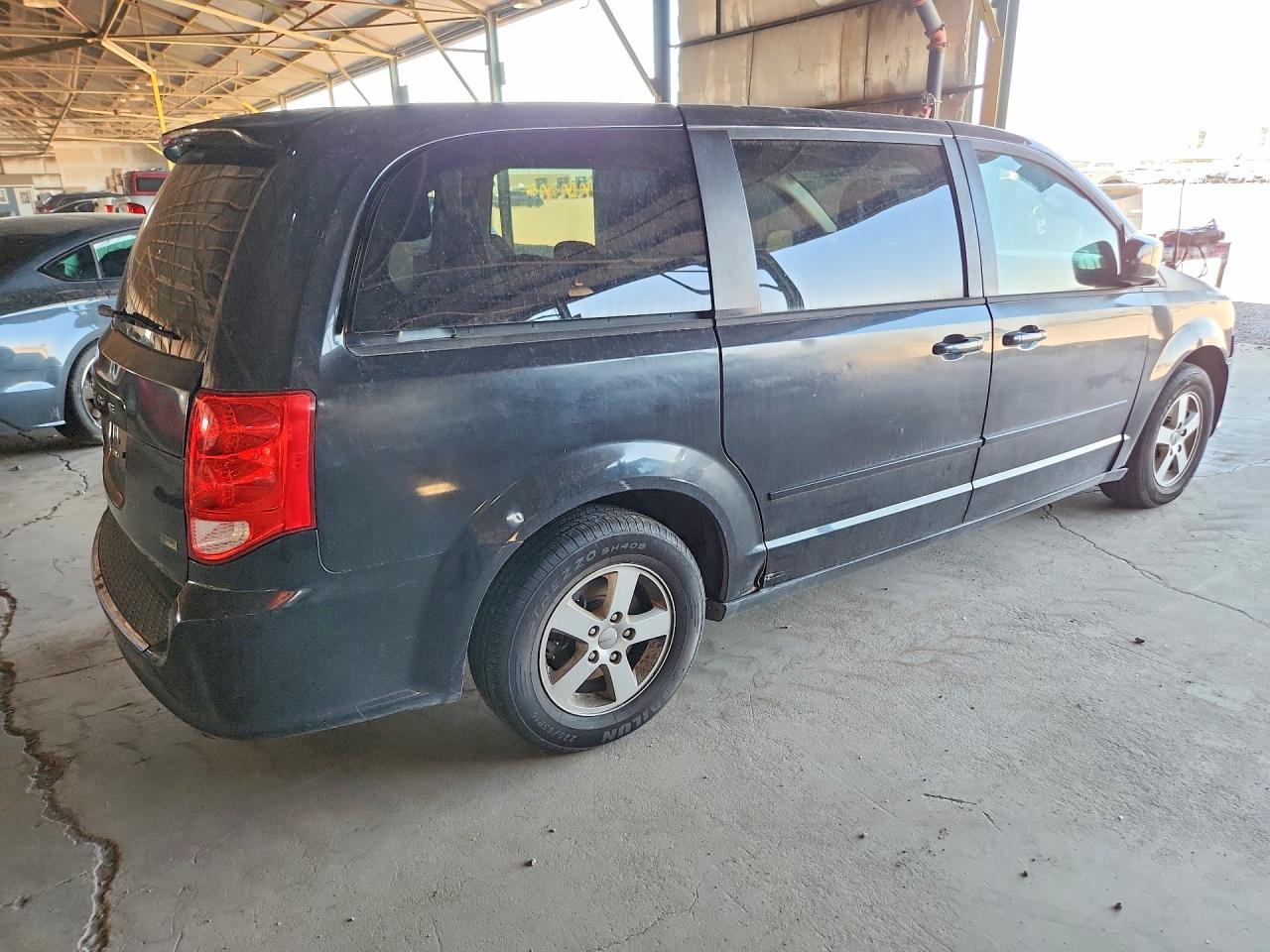 2013 Dodge Grand Caravan Sxt Black vin: 2C4RDGCG6DR522267