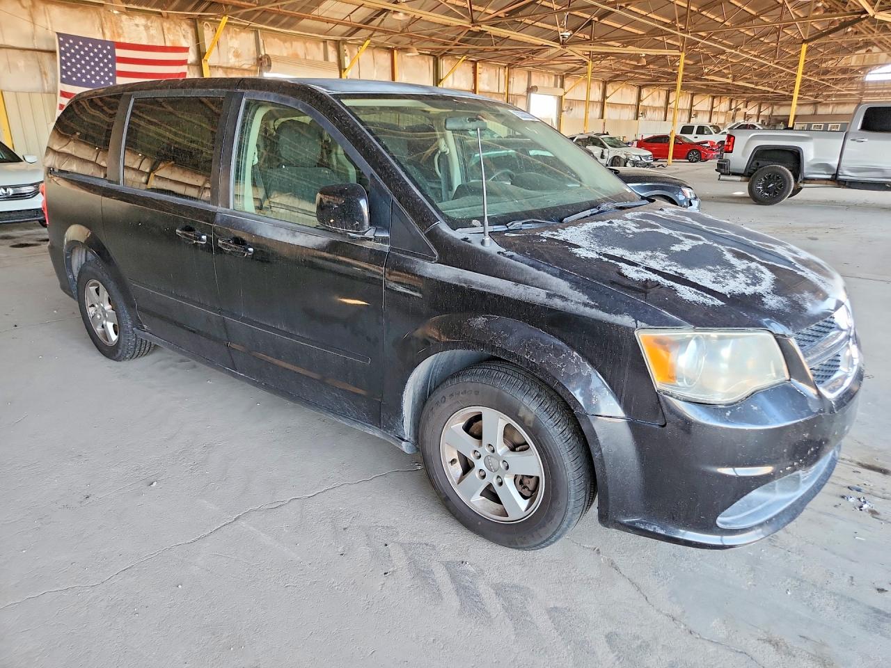 2013 Dodge Grand Caravan Sxt Black vin: 2C4RDGCG6DR522267