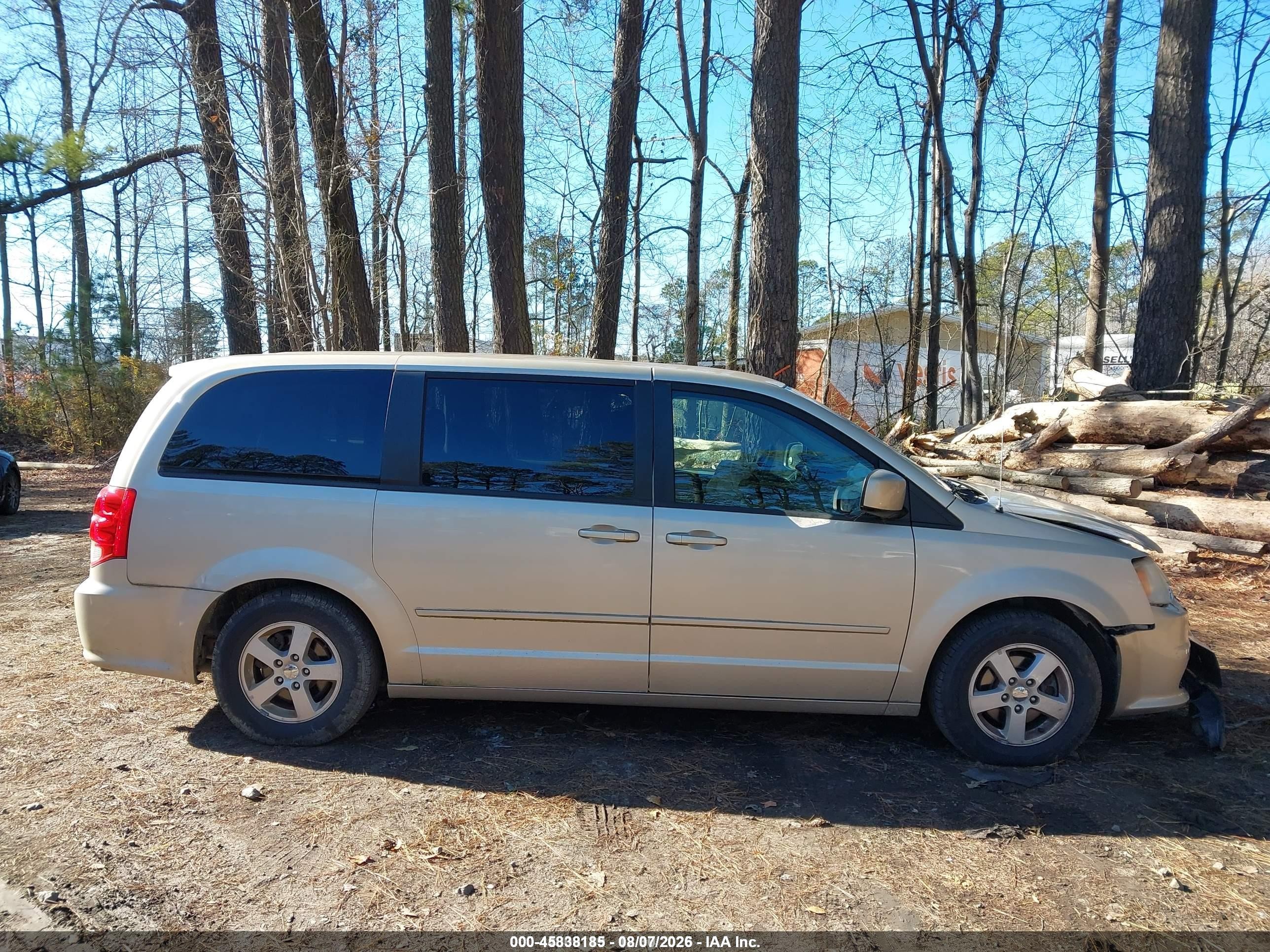 2013 Dodge Grand Caravan Sxt Gold vin: 2C4RDGCG6DR527677