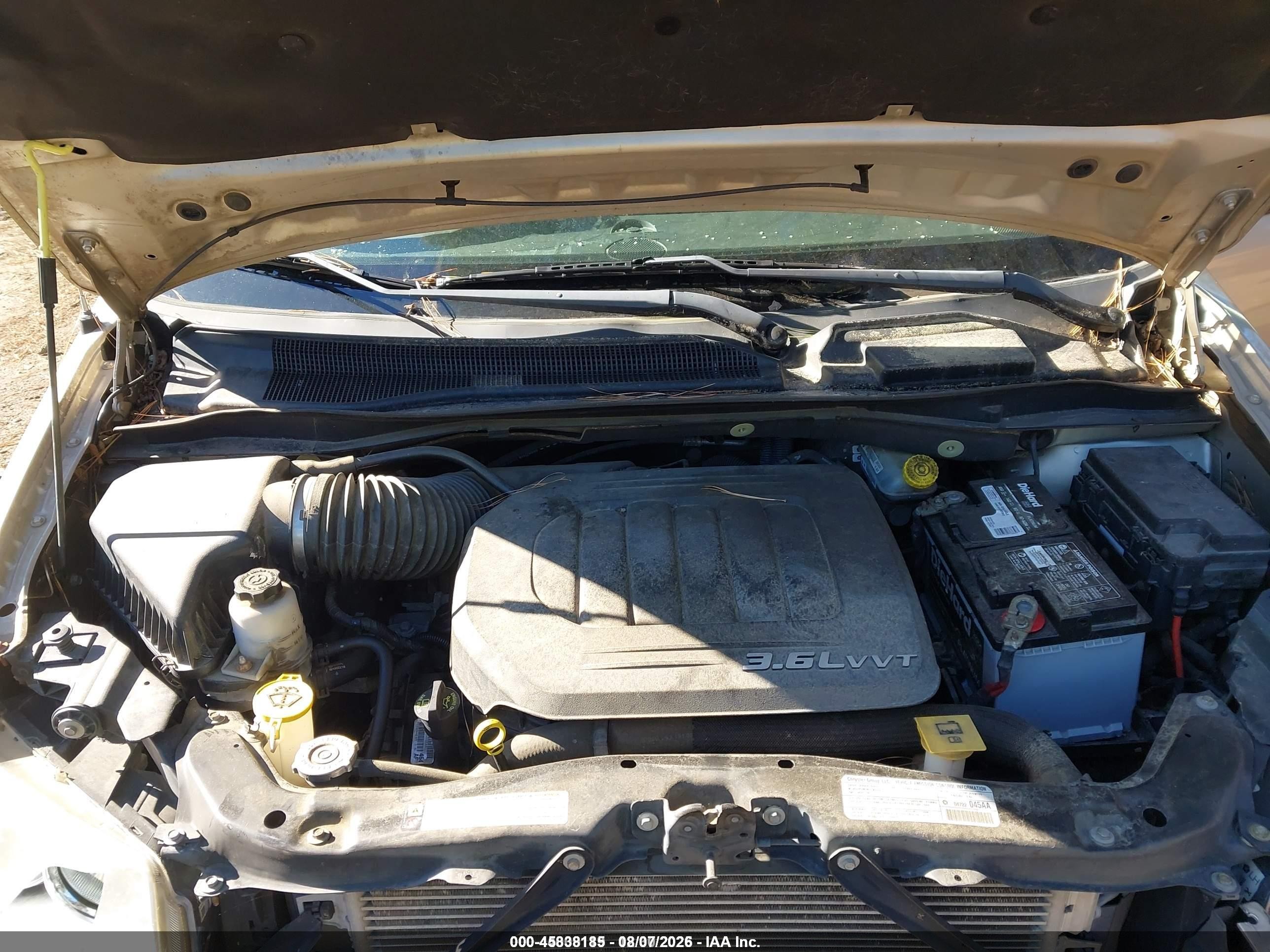 2013 Dodge Grand Caravan Sxt Gold vin: 2C4RDGCG6DR527677