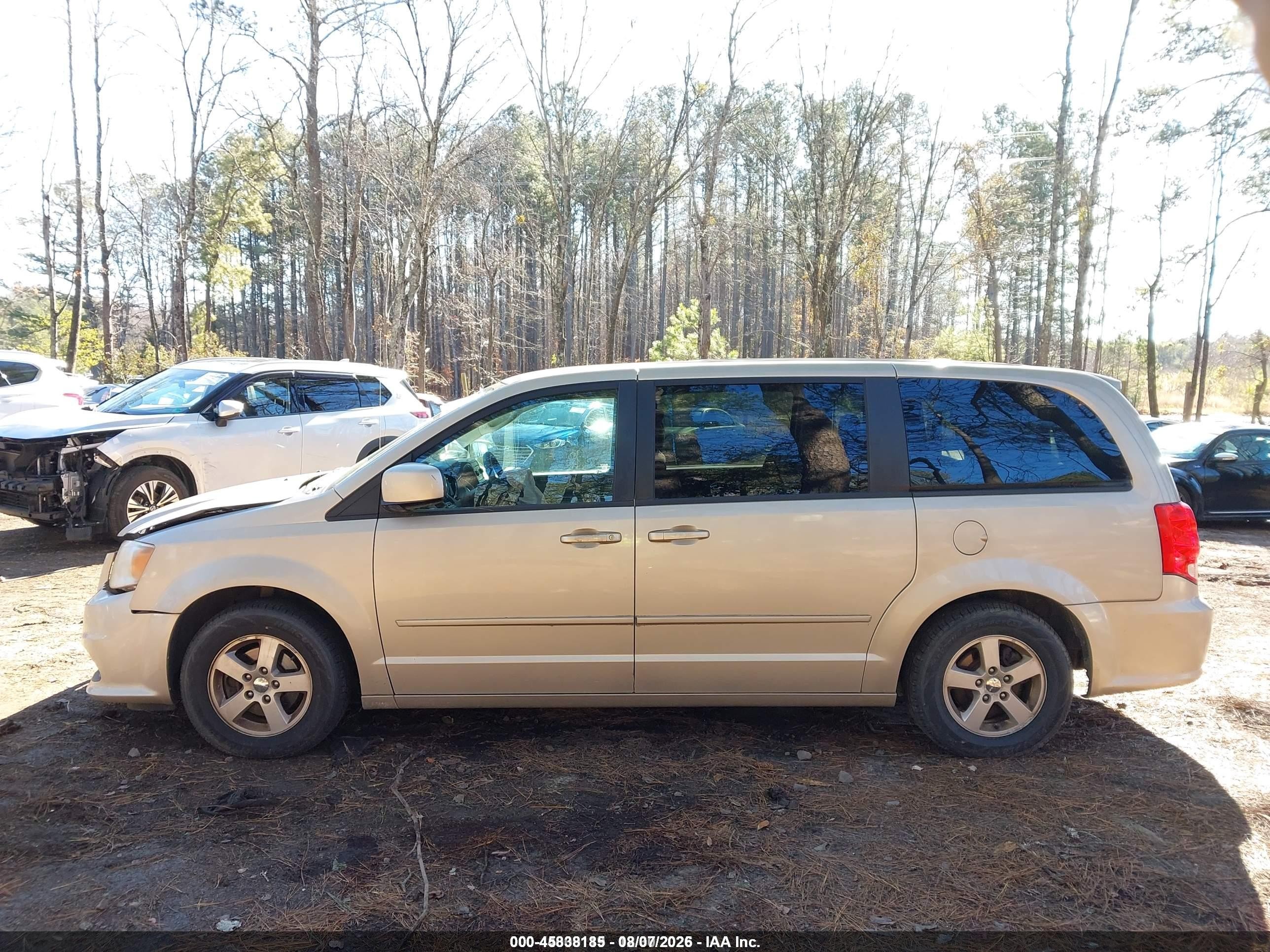 2013 Dodge Grand Caravan Sxt Gold vin: 2C4RDGCG6DR527677