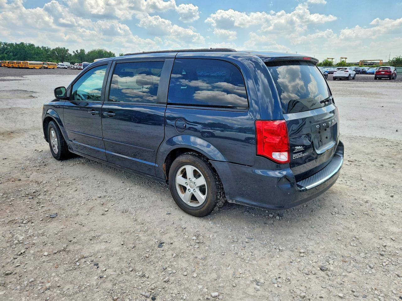 2013 Dodge Grand Caravan Sxt Blue vin: 2C4RDGCG6DR591489