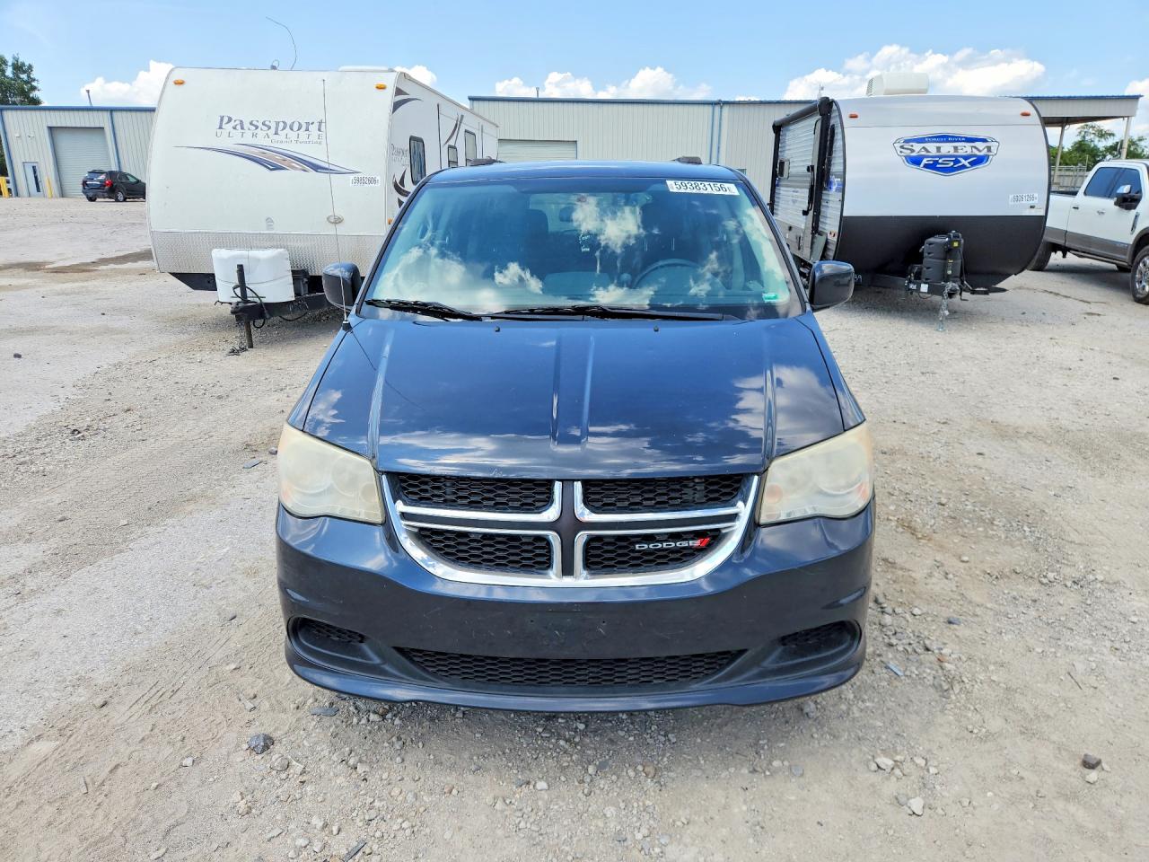 2013 Dodge Grand Caravan Sxt Blue vin: 2C4RDGCG6DR591489