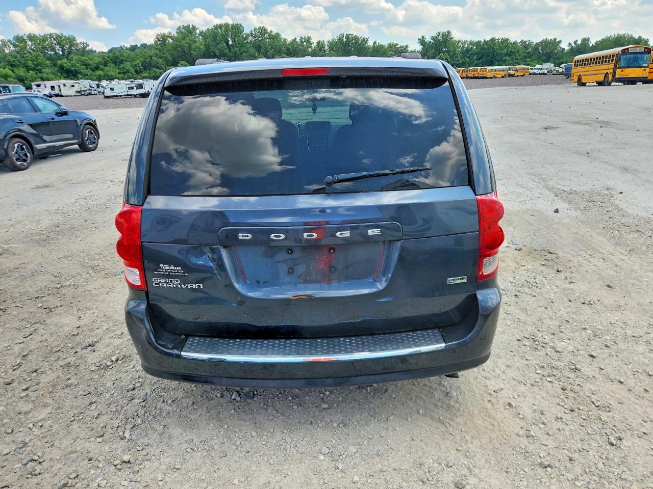 2013 Dodge Grand Caravan Sxt Blue vin: 2C4RDGCG6DR591489