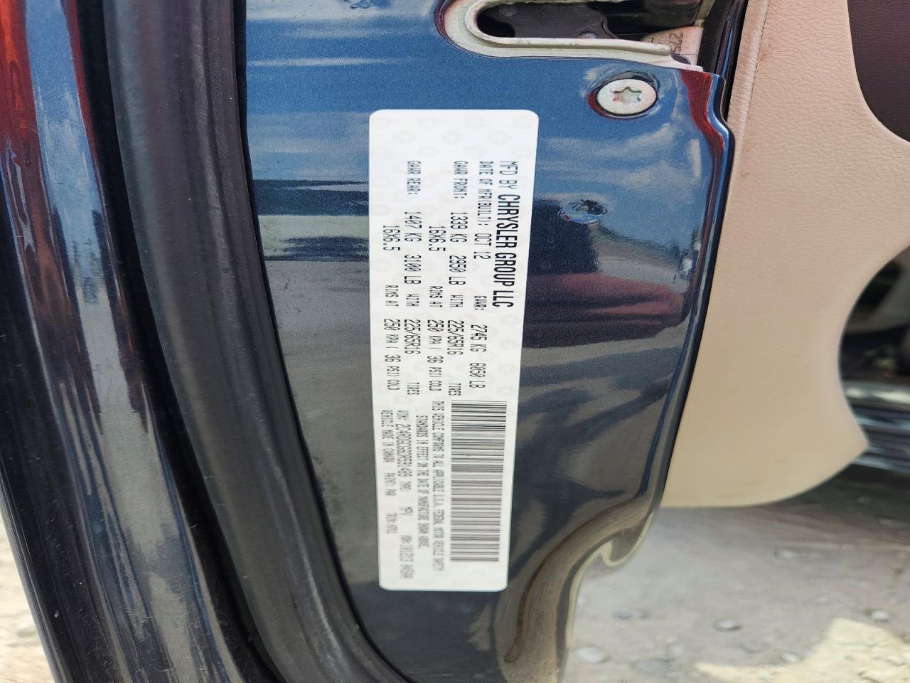 2013 Dodge Grand Caravan Sxt Blue vin: 2C4RDGCG6DR591489