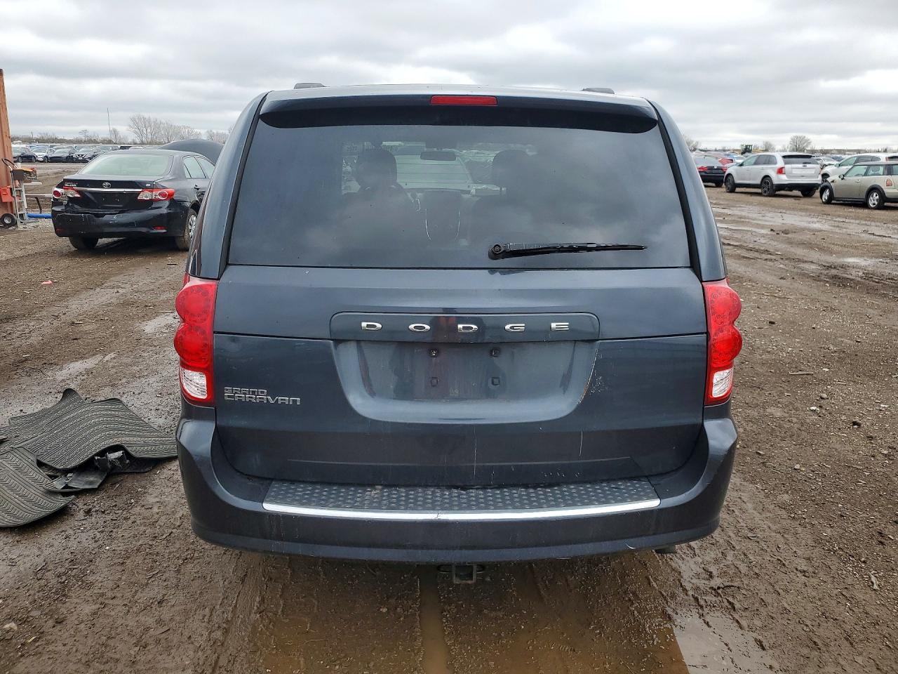 2013 Dodge Grand Caravan Sxt Blue vin: 2C4RDGCG6DR619405