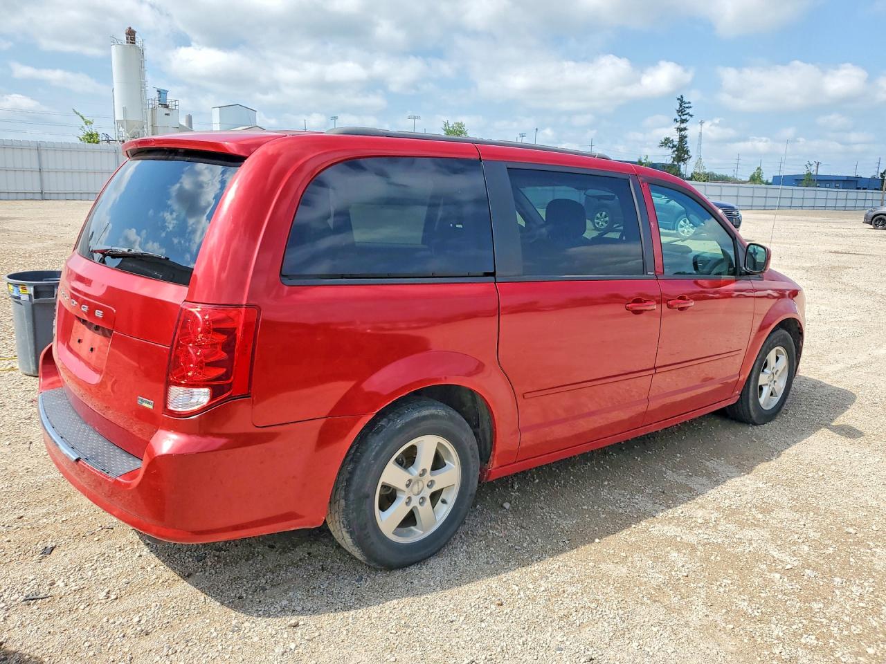 2013 Dodge Grand Caravan Sxt Red vin: 2C4RDGCG6DR626614