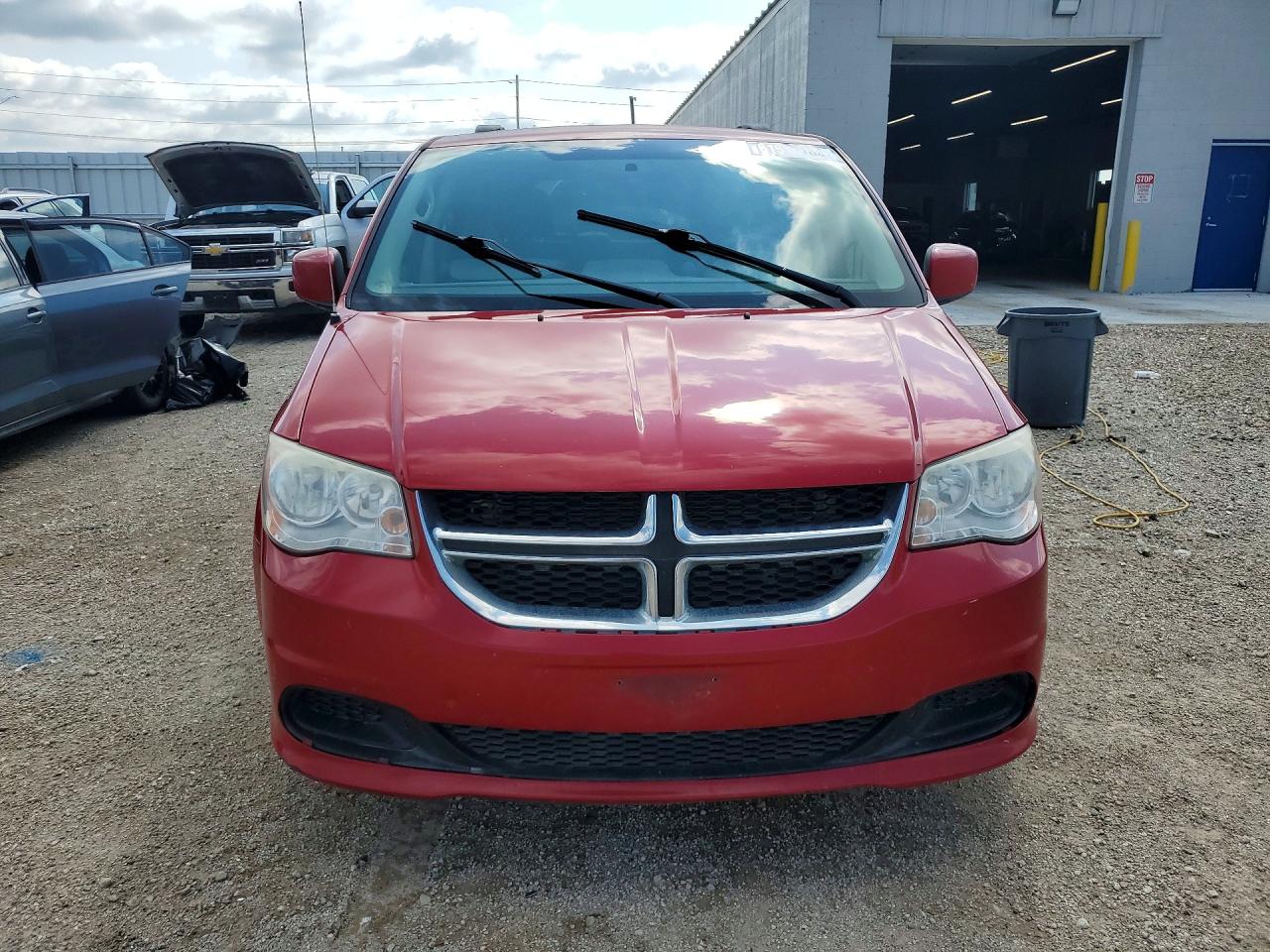 2013 Dodge Grand Caravan Sxt Red vin: 2C4RDGCG6DR626614