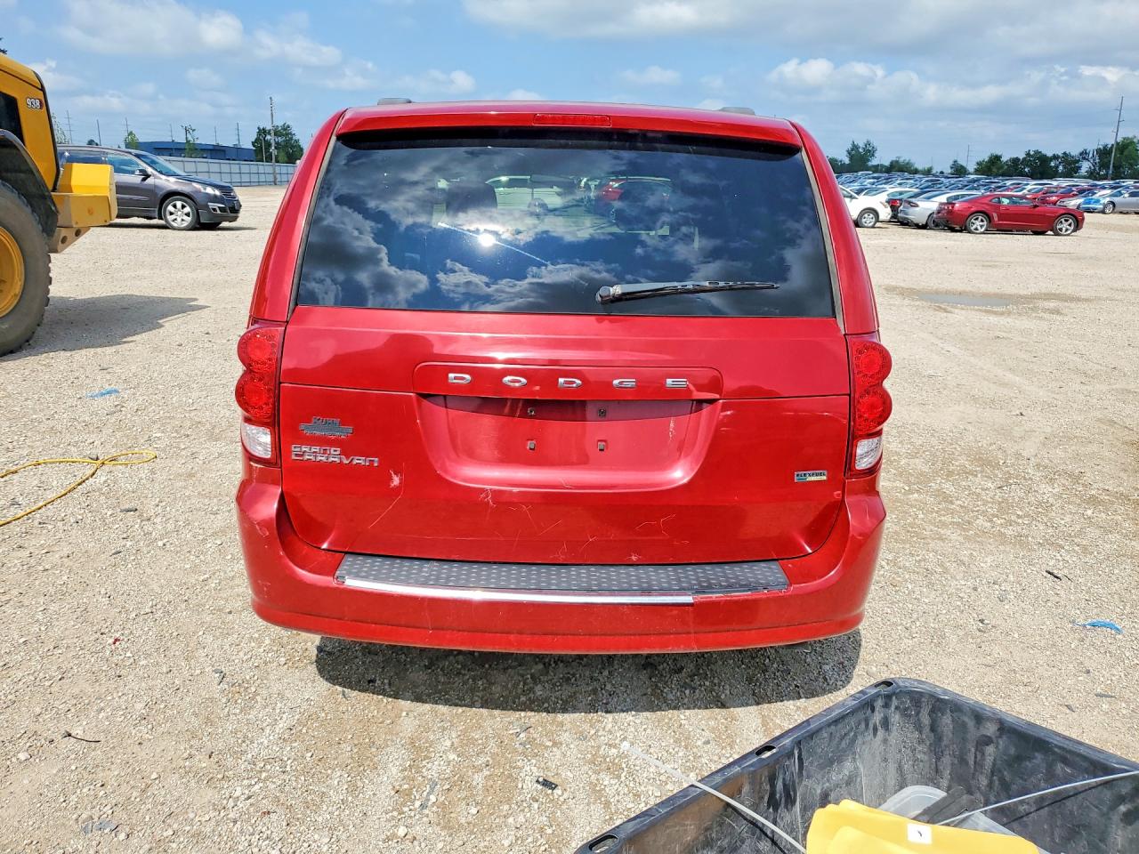 2013 Dodge Grand Caravan Sxt Red vin: 2C4RDGCG6DR626614