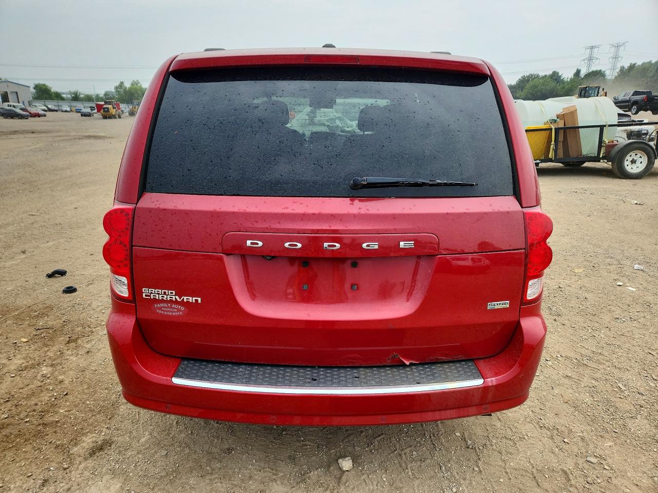2013 Dodge Grand Caravan Sxt Burgundy vin: 2C4RDGCG6DR685792