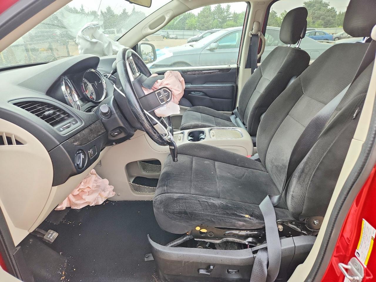 2013 Dodge Grand Caravan Sxt Burgundy vin: 2C4RDGCG6DR685792
