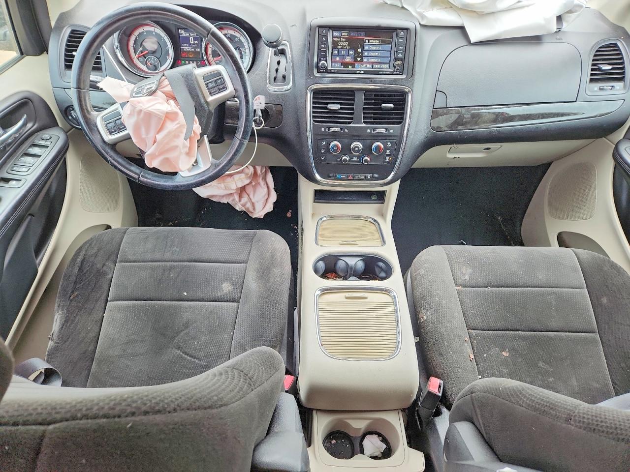 2013 Dodge Grand Caravan Sxt Burgundy vin: 2C4RDGCG6DR685792