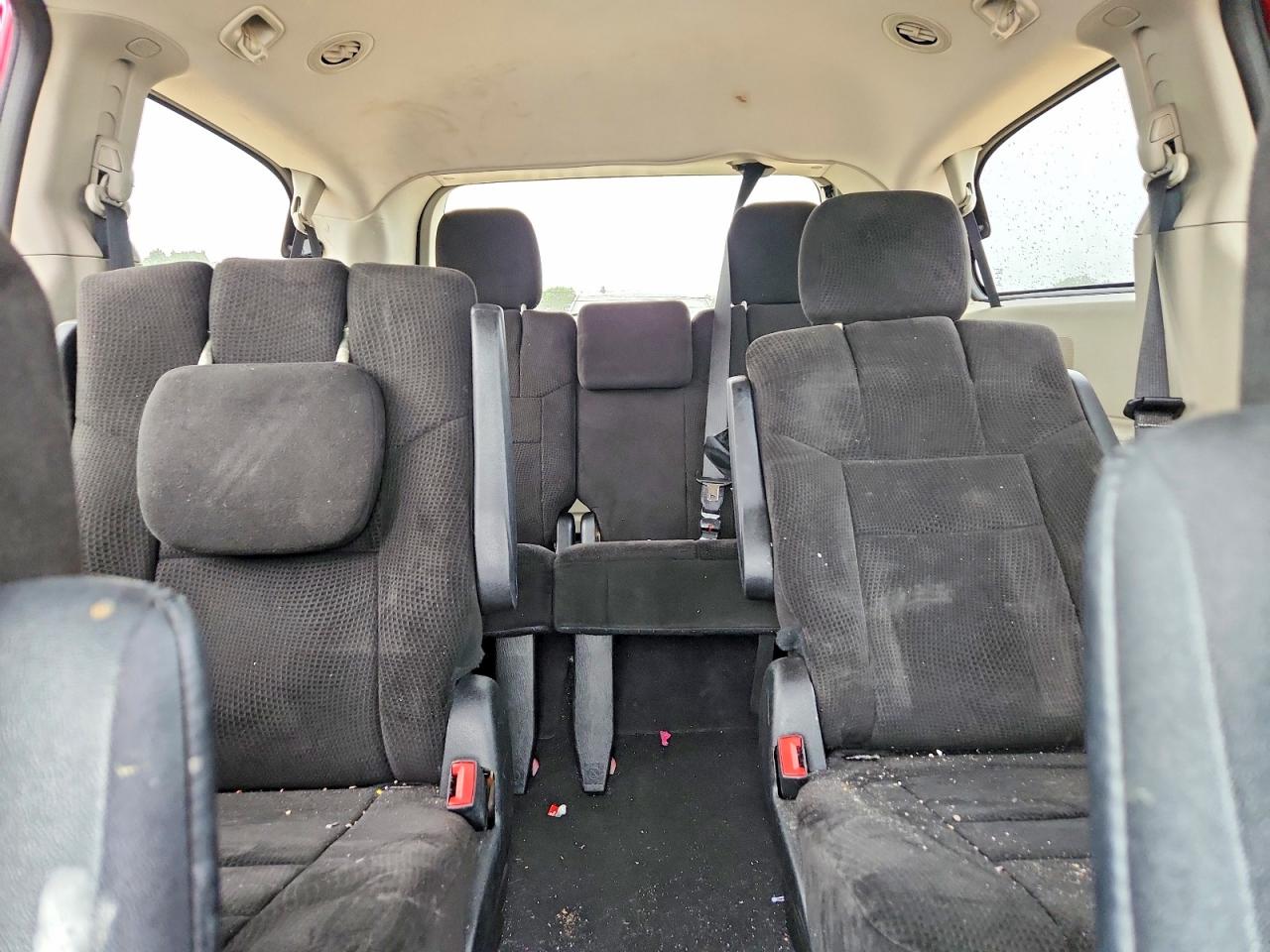 2013 Dodge Grand Caravan Sxt Burgundy vin: 2C4RDGCG6DR685792