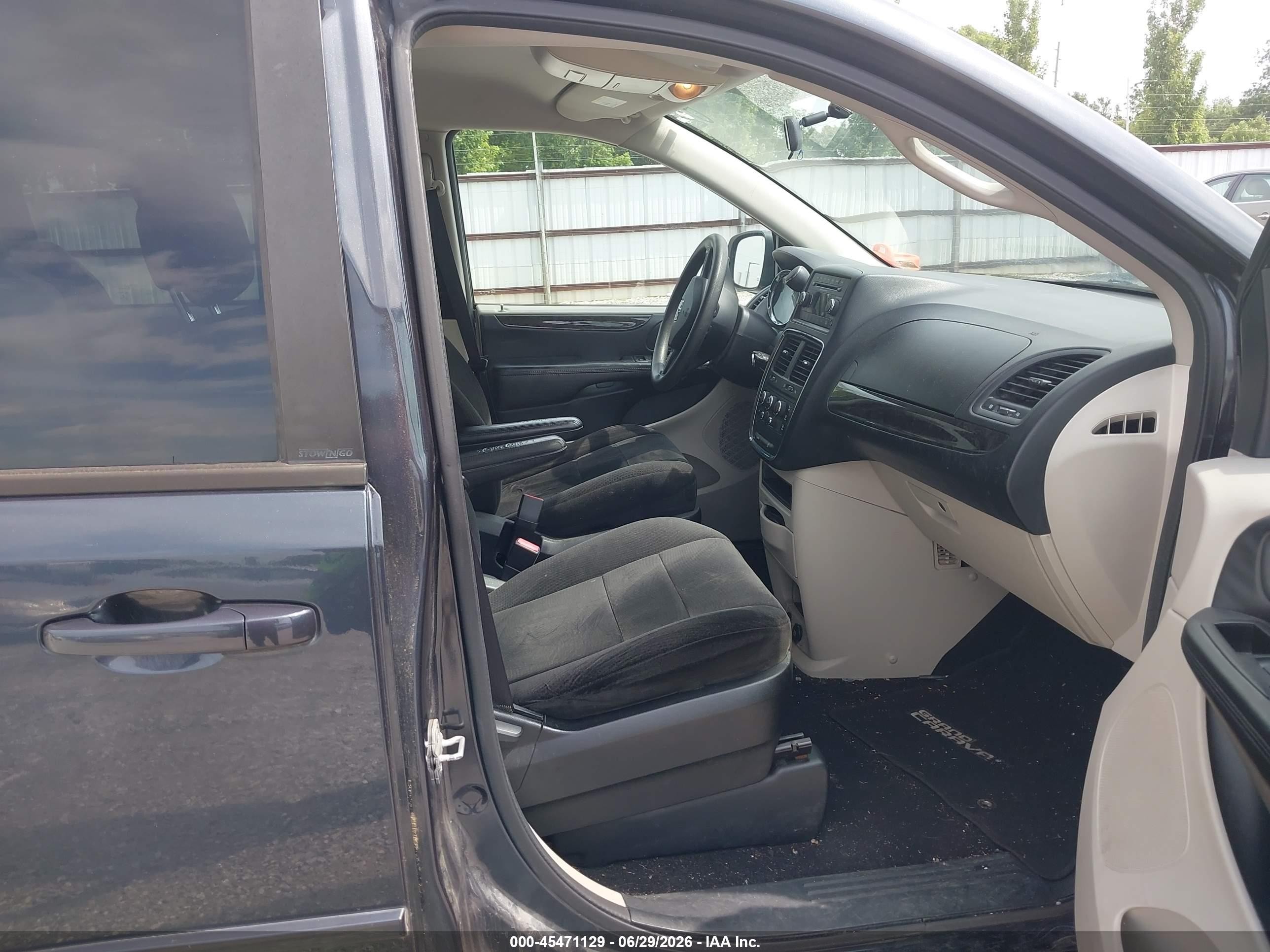 2013 Dodge Grand Caravan Sxt Dark Blue vin: 2C4RDGCG6DR688398
