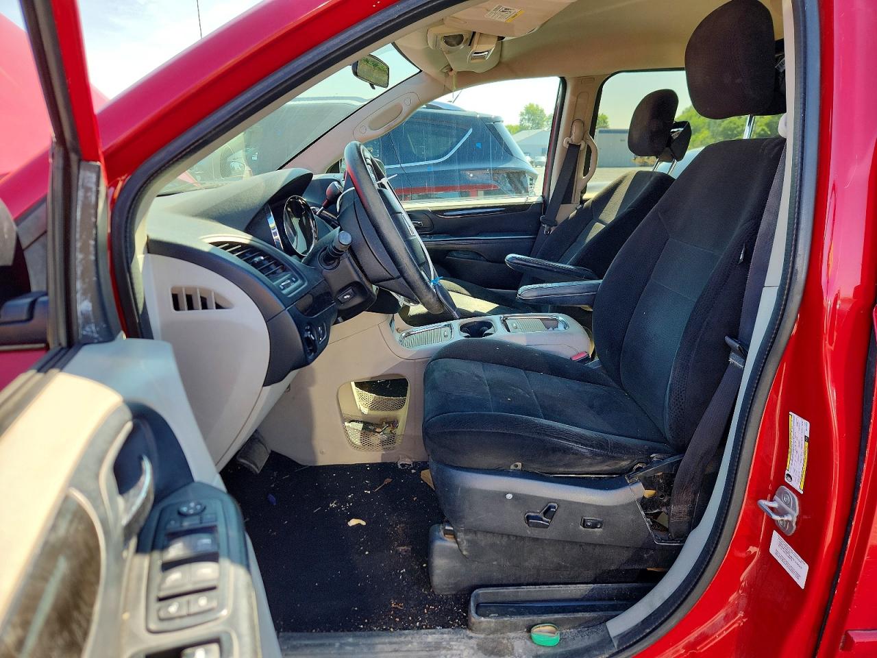 2013 Dodge Grand Caravan Sxt Red vin: 2C4RDGCG6DR717379