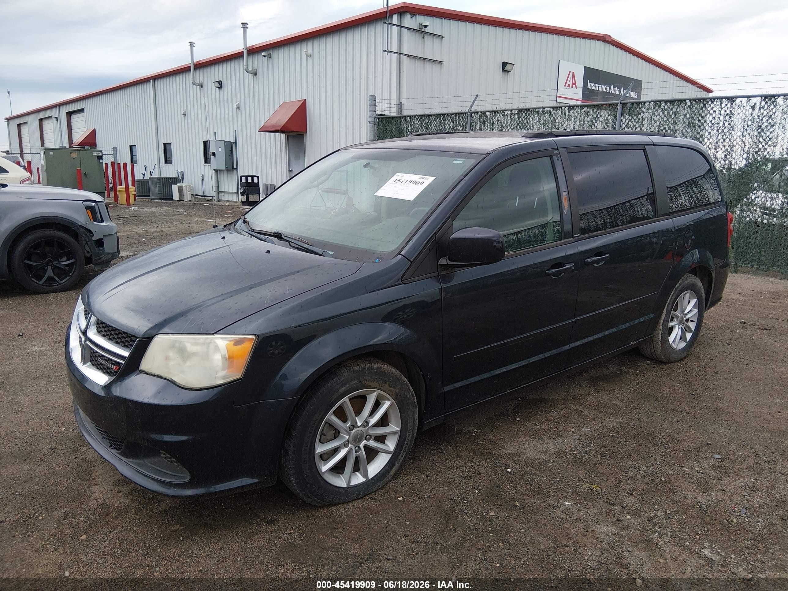 2013 Dodge Grand Caravan Sxt Dark Blue vin: 2C4RDGCG6DR739849