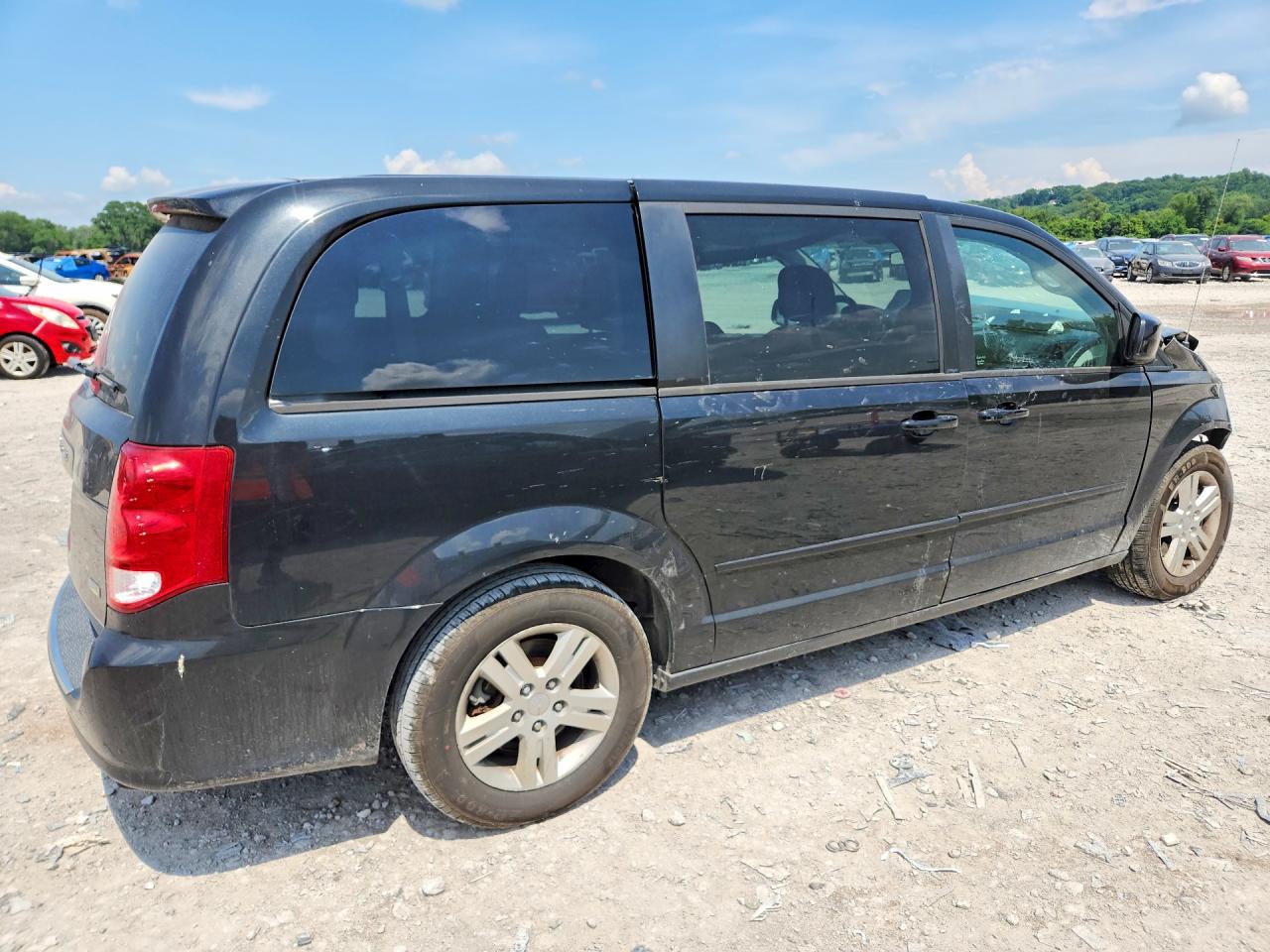 2013 Dodge Grand Caravan Sxt Black vin: 2C4RDGCG6DR749362