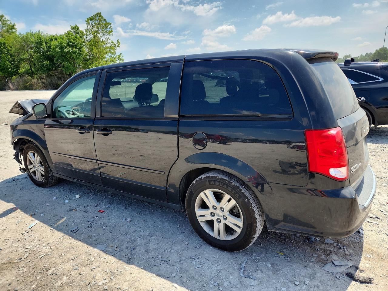 2013 Dodge Grand Caravan Sxt Black vin: 2C4RDGCG6DR749362