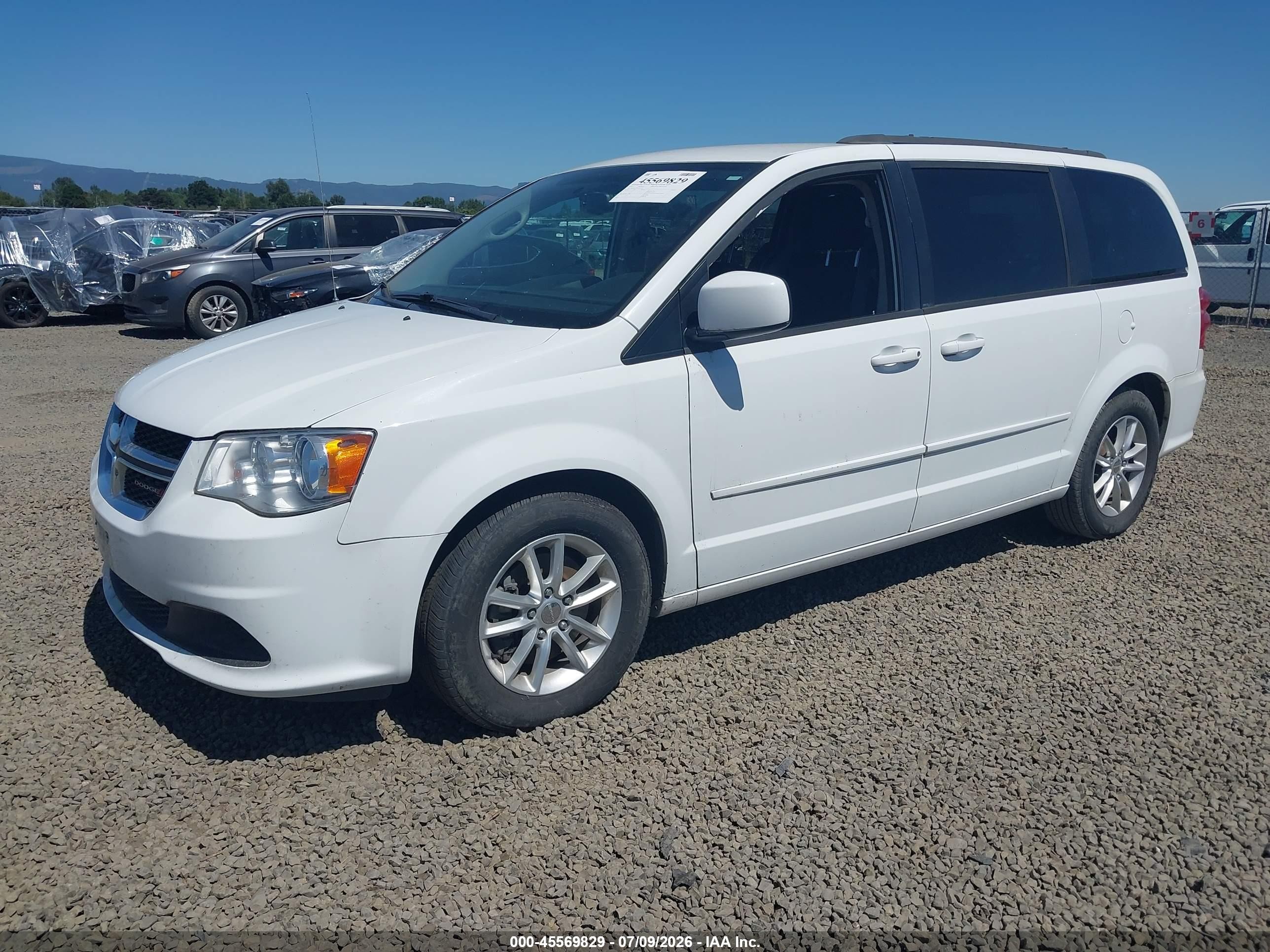 2013 Dodge Grand Caravan Sxt Белый vin: 2C4RDGCG6DR814887