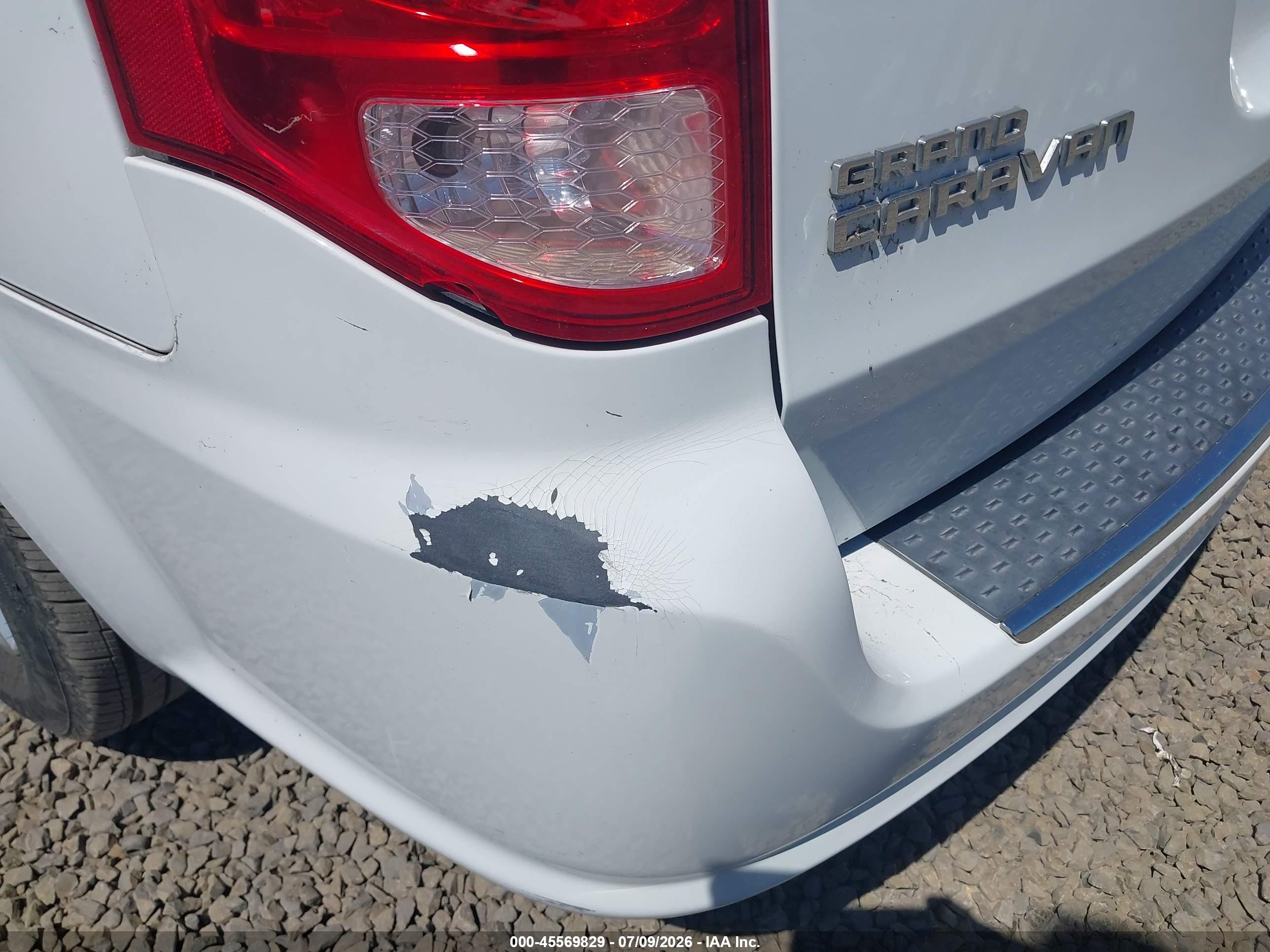 2013 Dodge Grand Caravan Sxt Белый vin: 2C4RDGCG6DR814887