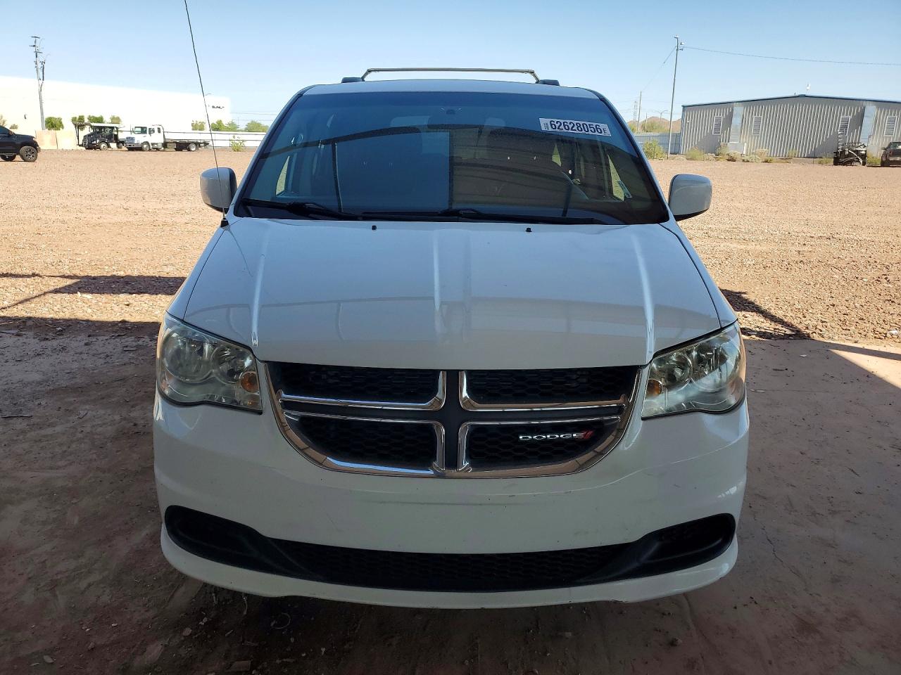 2013 Dodge Grand Caravan Sxt White vin: 2C4RDGCG6DR820656