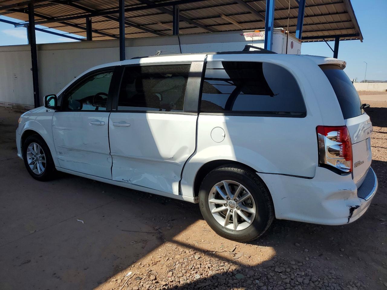 2013 Dodge Grand Caravan Sxt White vin: 2C4RDGCG6DR820656