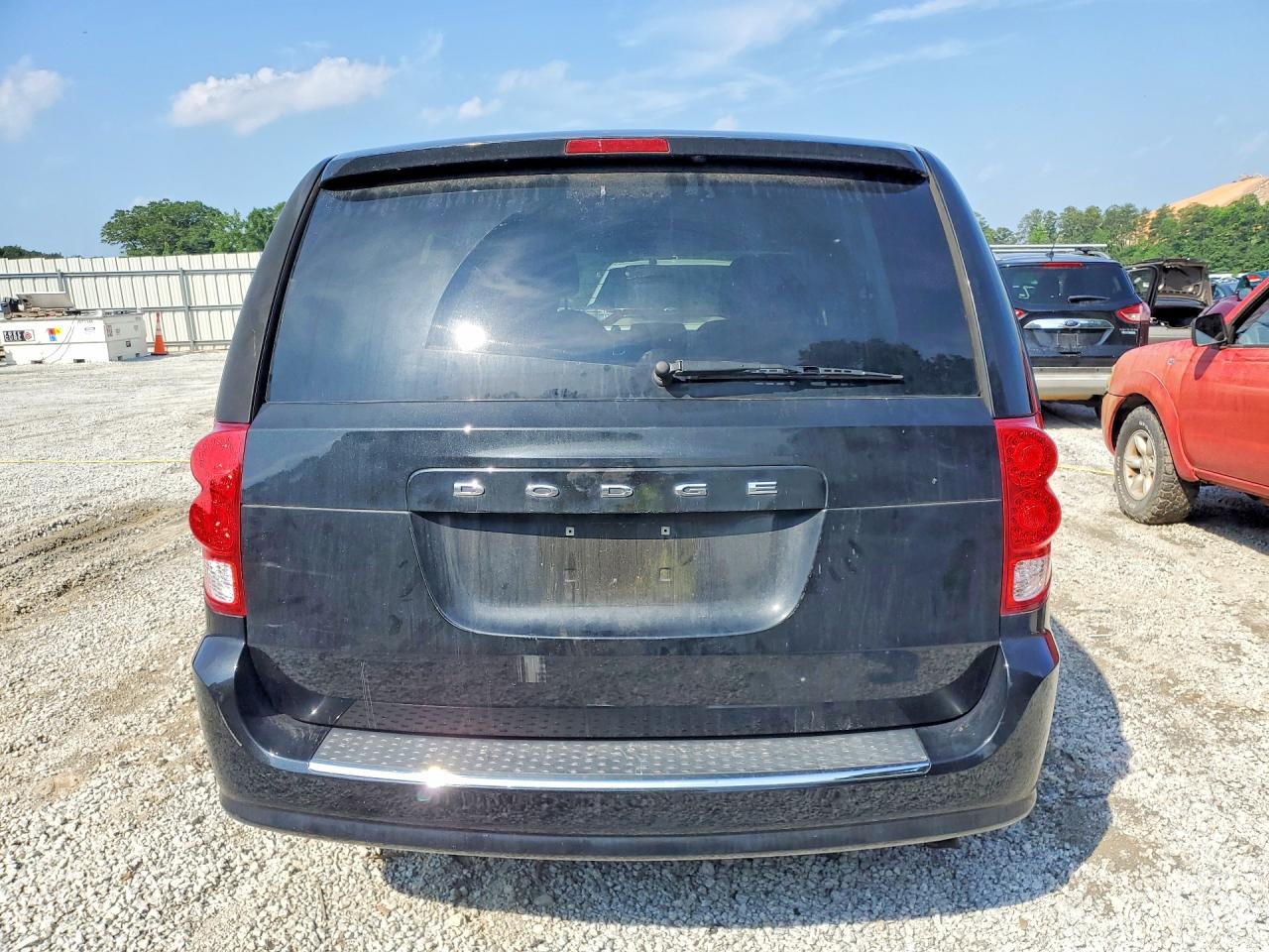 2014 Dodge Grand Caravan Sxt Black vin: 2C4RDGCG6ER121805