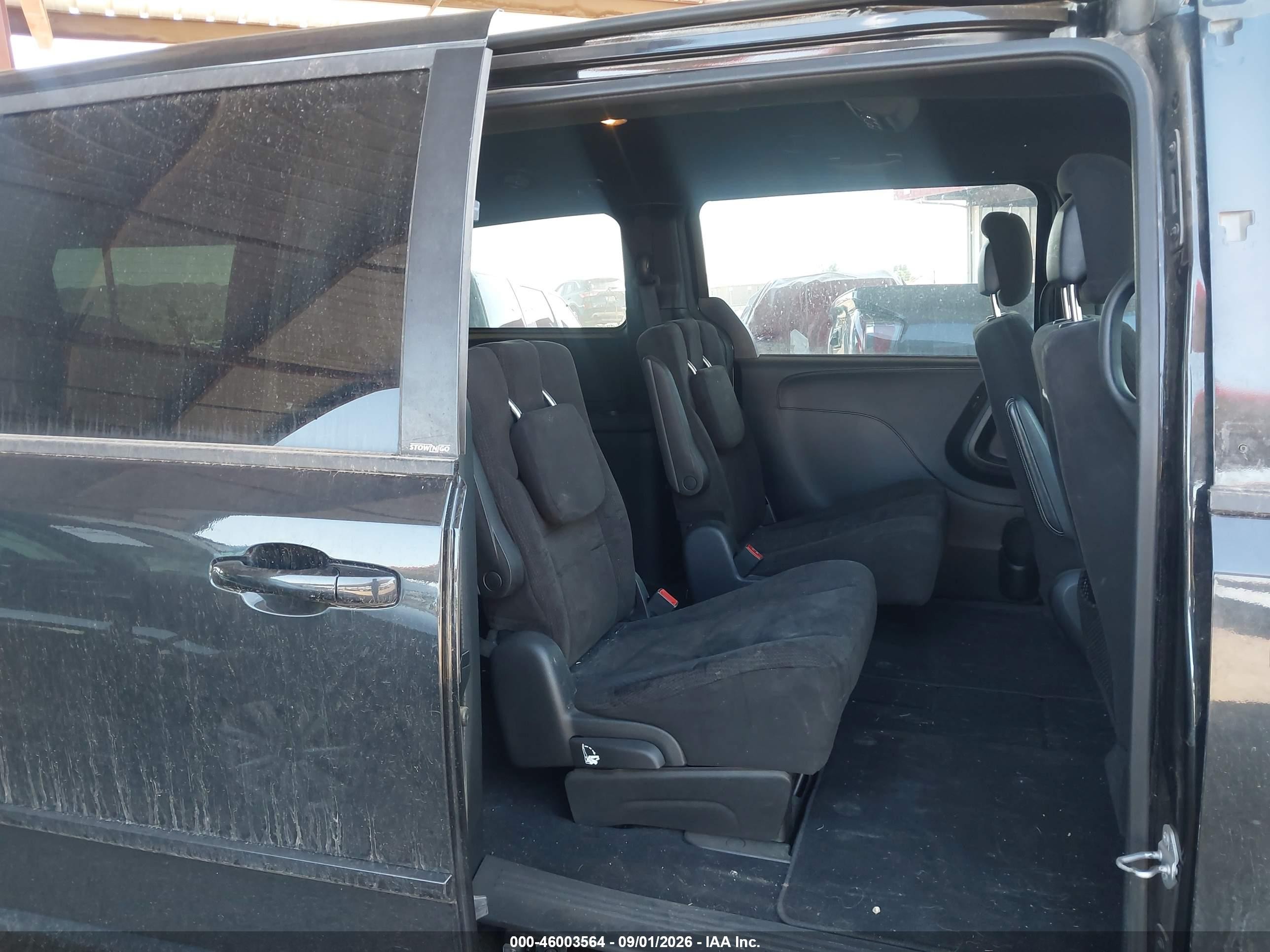 2014 Dodge Grand Caravan Sxt Gray vin: 2C4RDGCG6ER137616