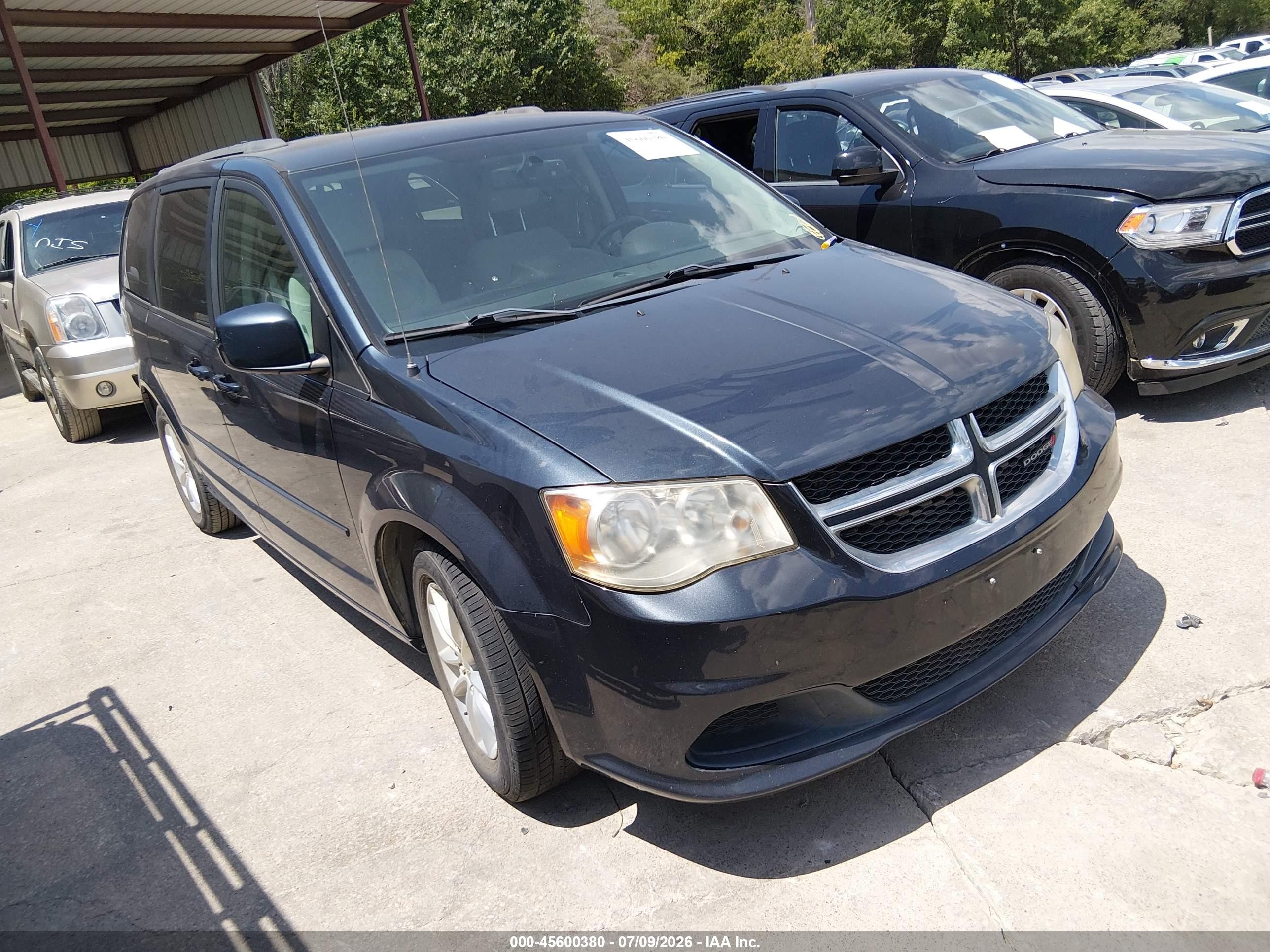 2014 Dodge Grand Caravan Sxt Gray vin: 2C4RDGCG6ER175055