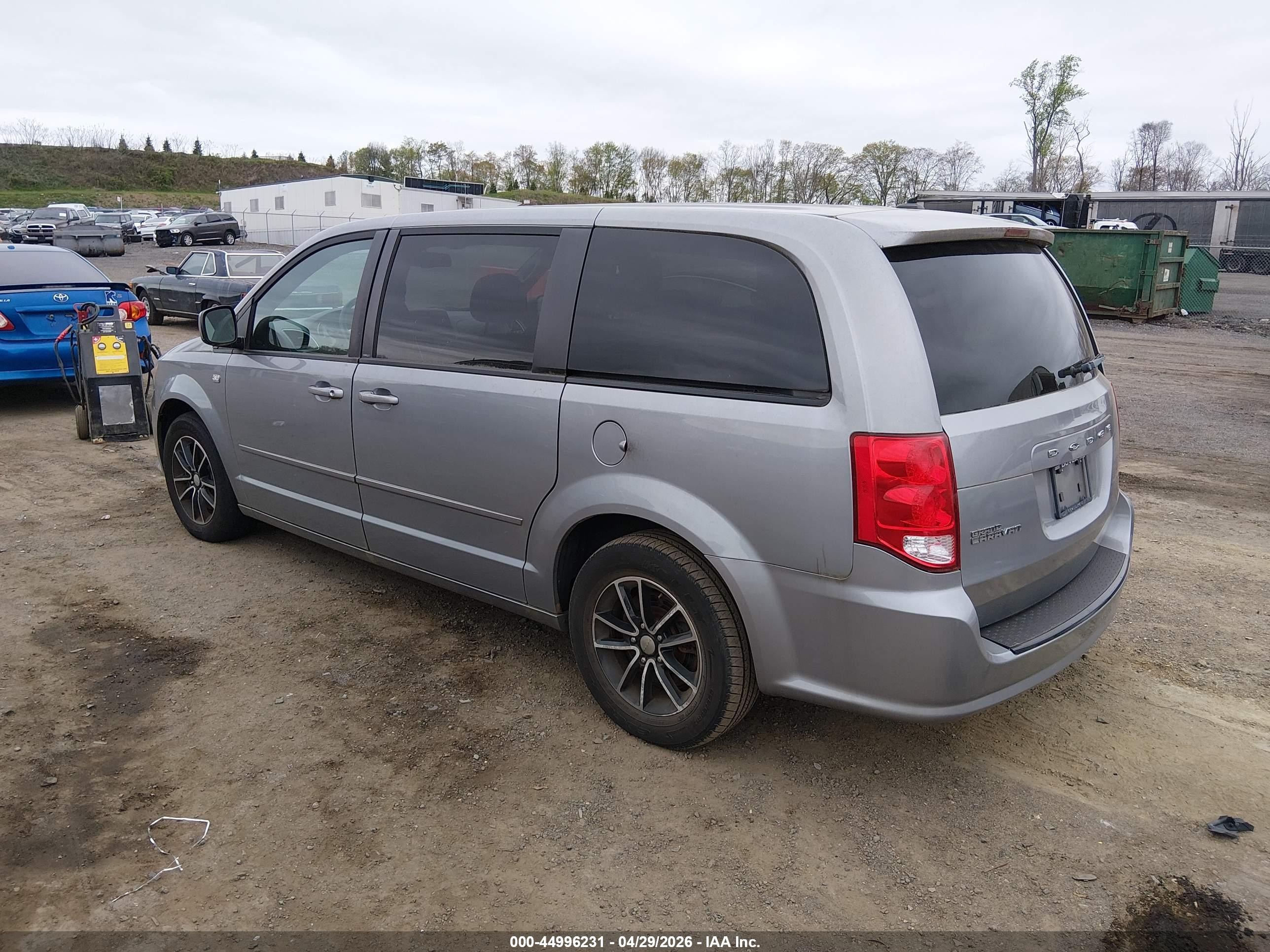 2014 Dodge Grand Caravan Sxt 30th Anniversary Silver vin: 2C4RDGCG6ER261465
