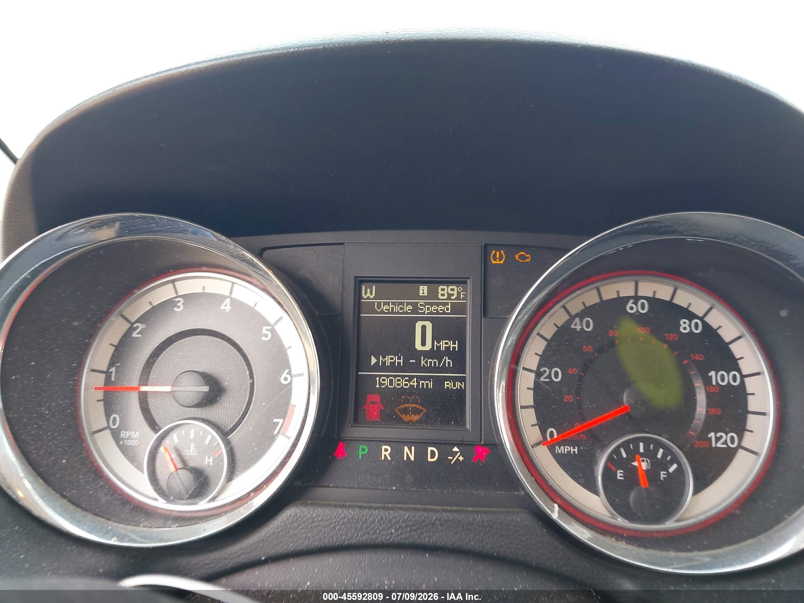 2014 Dodge Grand Caravan Sxt Red vin: 2C4RDGCG6ER265838