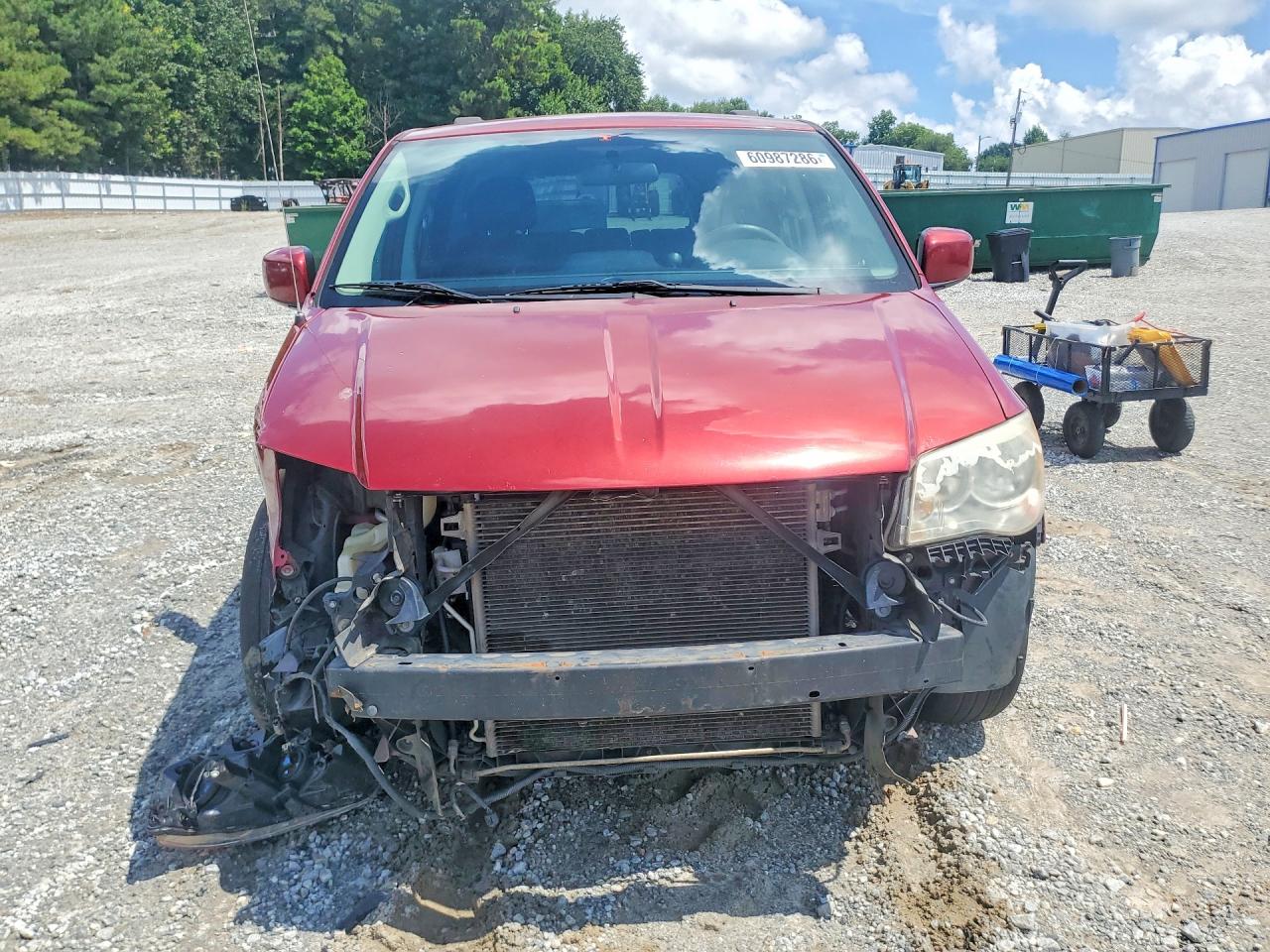 2014 Dodge Grand Caravan Sxt Red vin: 2C4RDGCG6ER341896