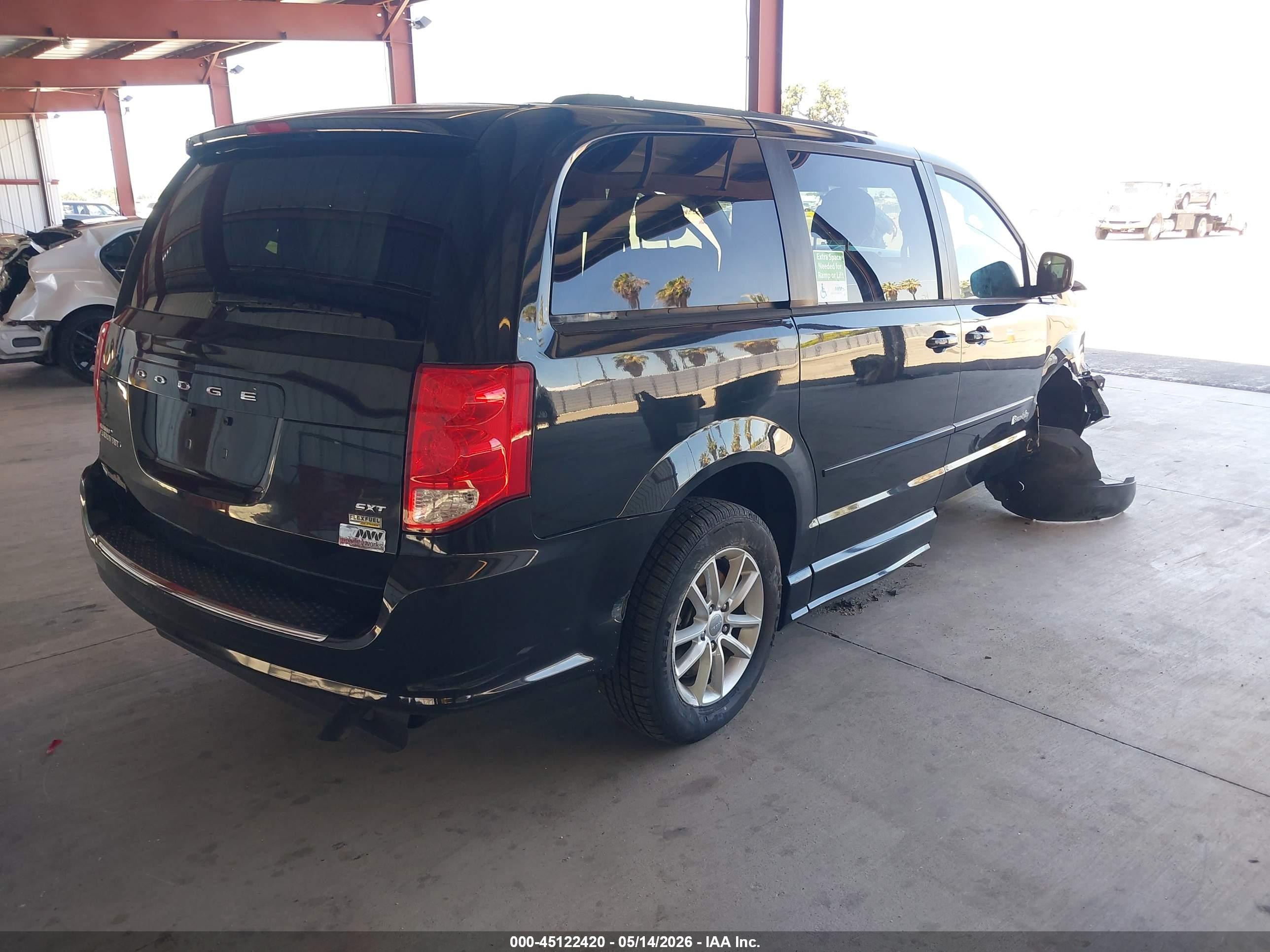 2014 Dodge Grand Caravan Sxt/sxt 30th Anniversary Black vin: 2C4RDGCG6ER349433