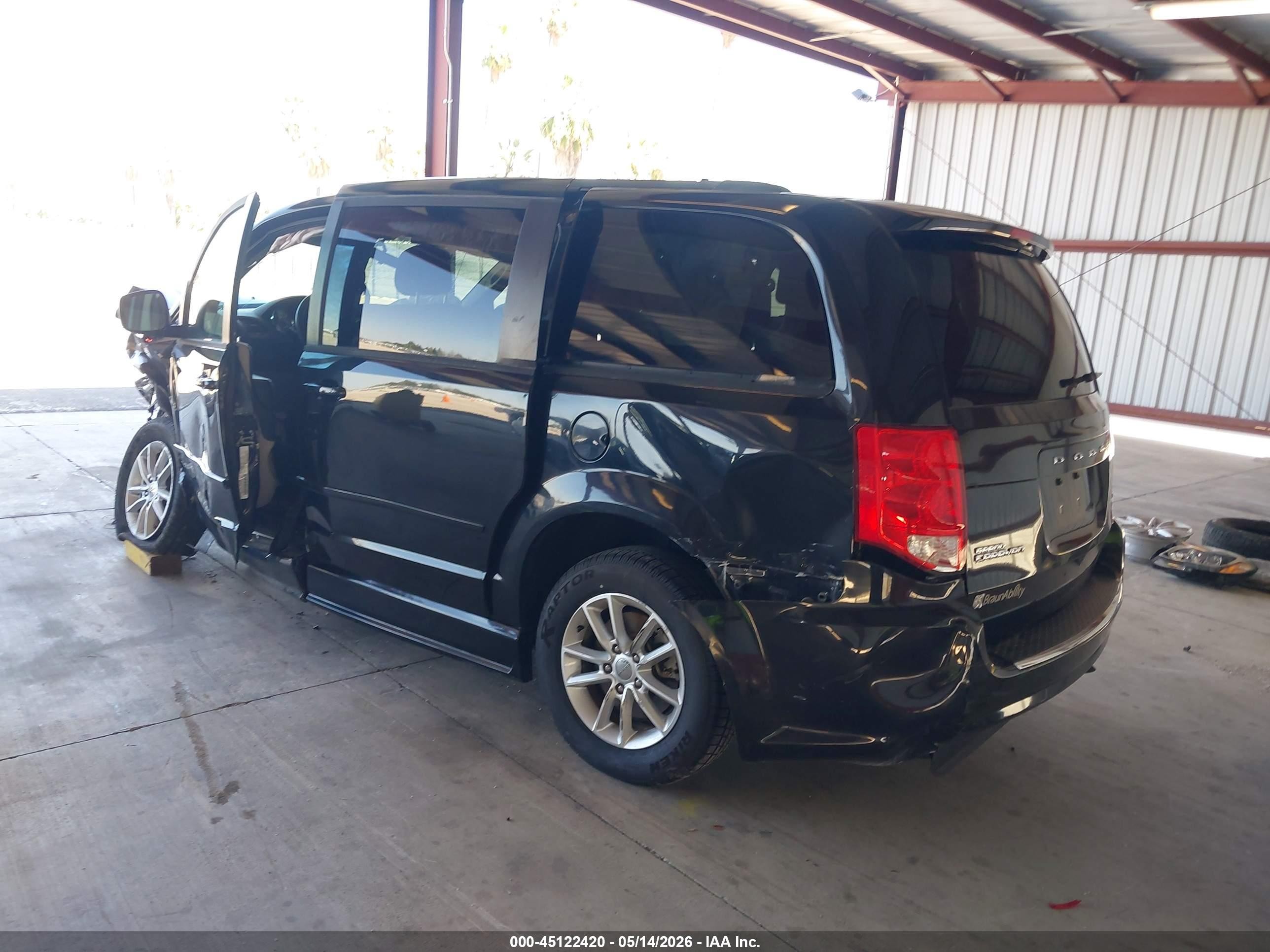 2014 Dodge Grand Caravan Sxt/sxt 30th Anniversary Black vin: 2C4RDGCG6ER349433