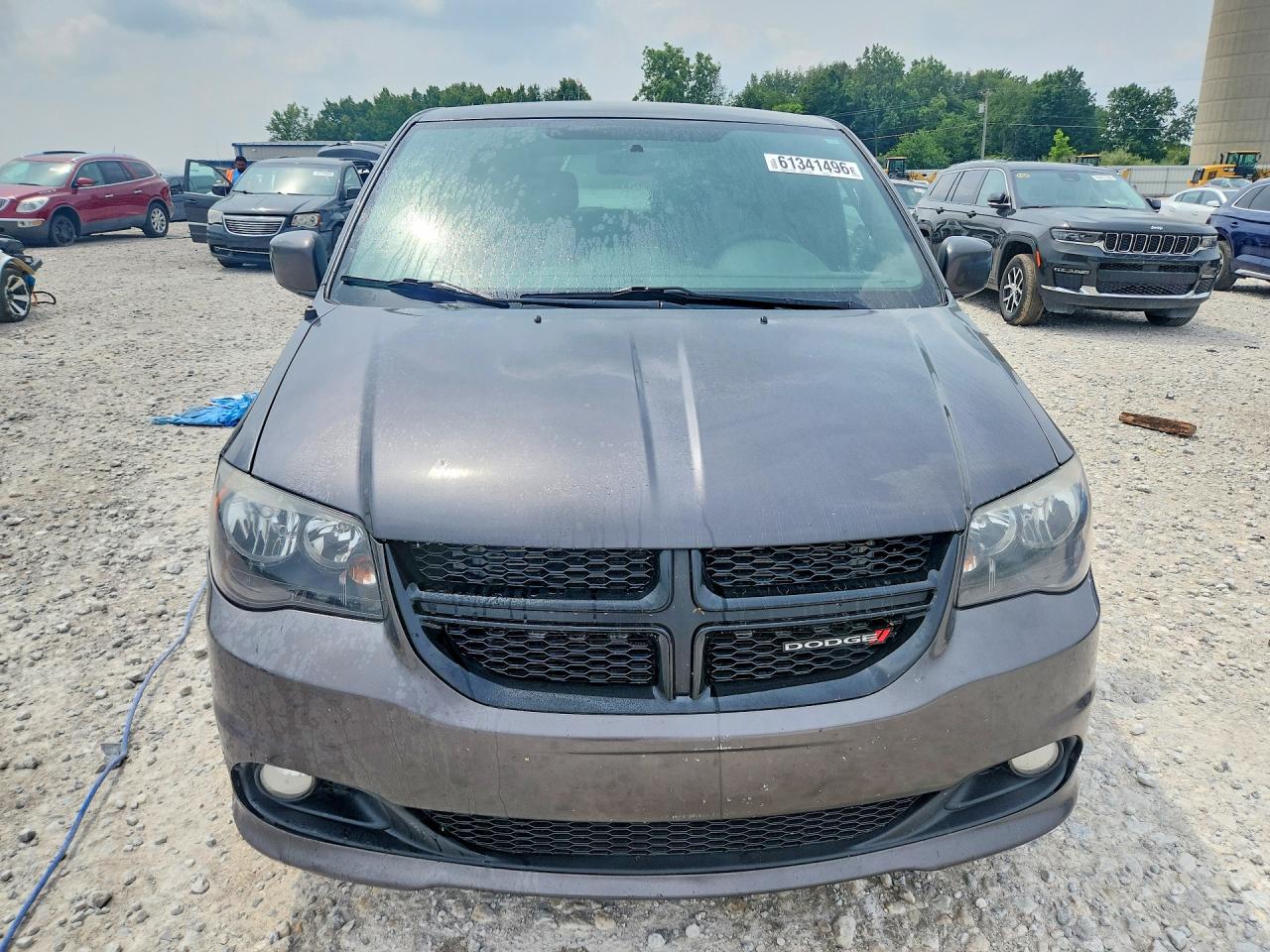 2014 Dodge Grand Caravan Sxt Серый vin: 2C4RDGCG6ER424504