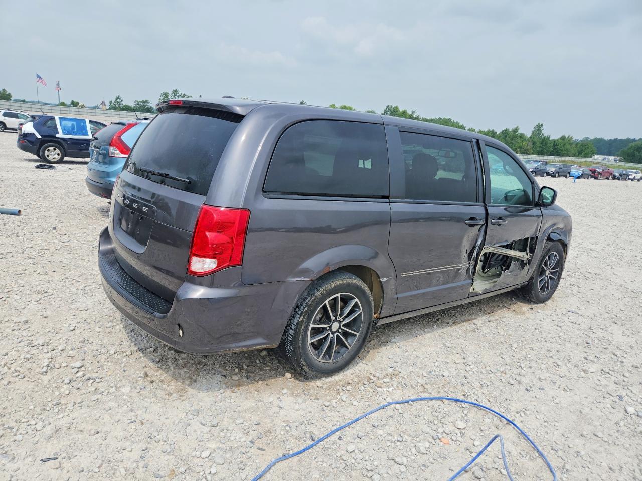 2014 Dodge Grand Caravan Sxt Серый vin: 2C4RDGCG6ER424504