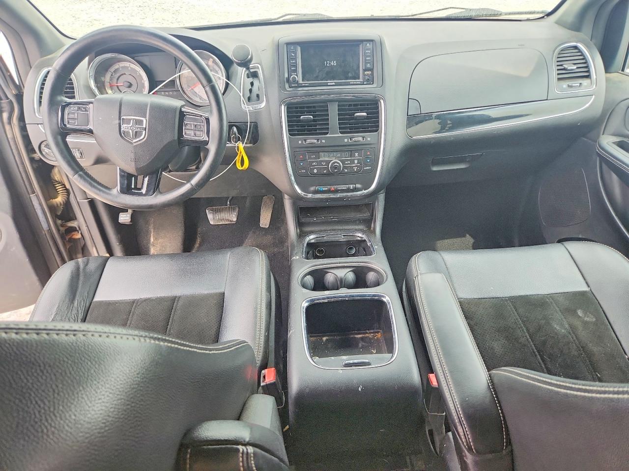 2014 Dodge Grand Caravan Sxt Серый vin: 2C4RDGCG6ER424504