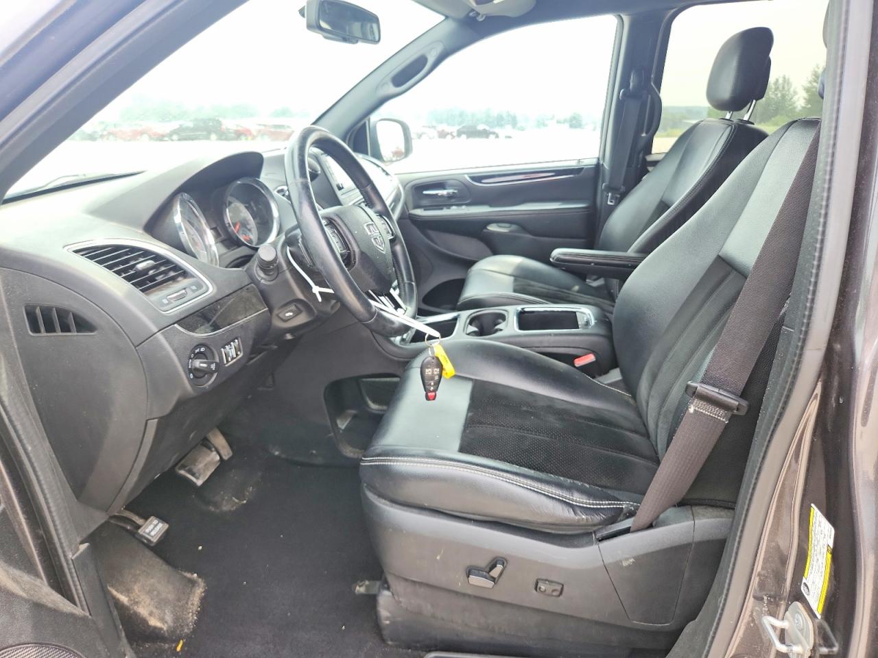 2014 Dodge Grand Caravan Sxt Серый vin: 2C4RDGCG6ER424504