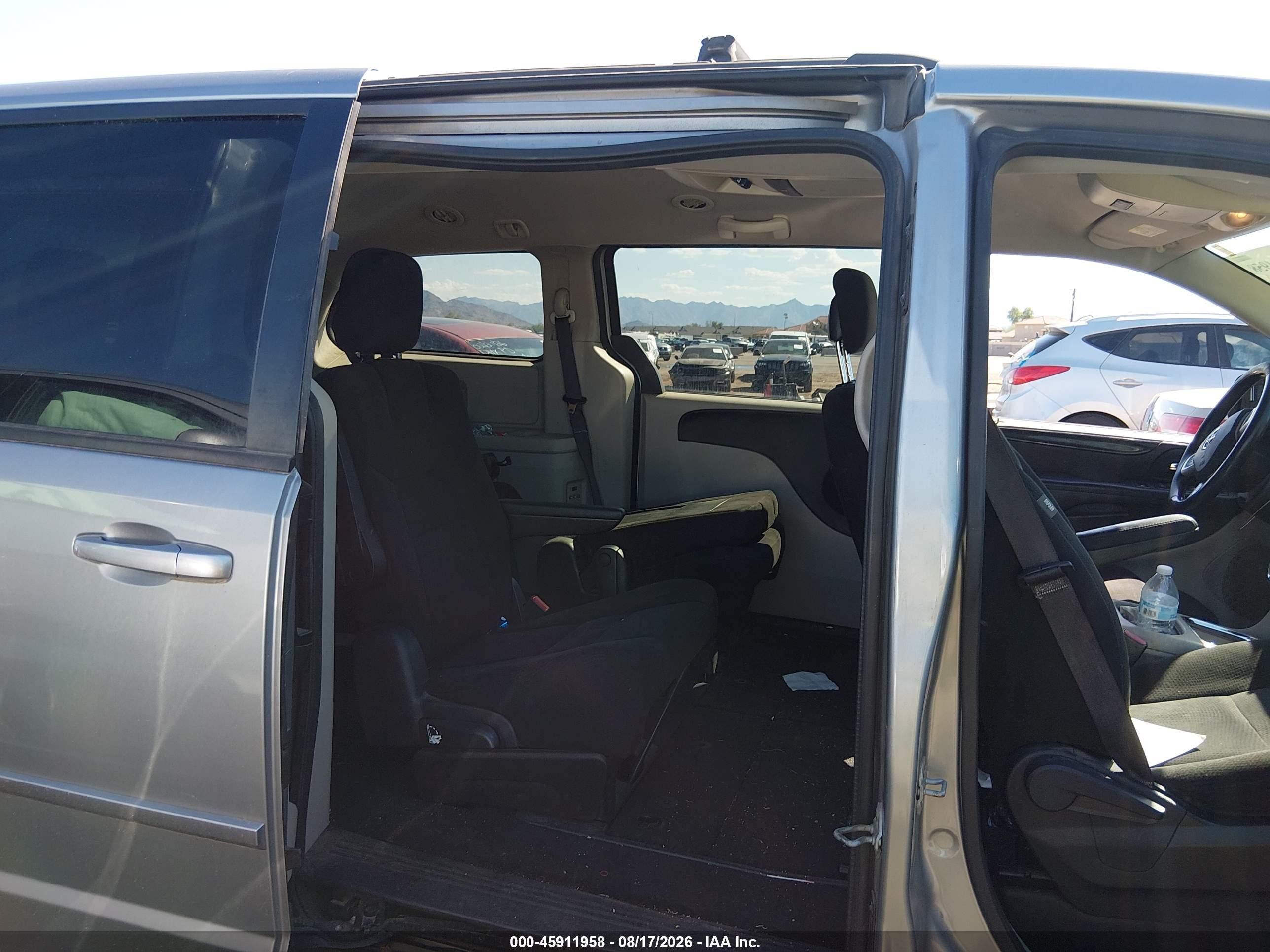 2015 Dodge Grand Caravan Sxt Silver vin: 2C4RDGCG6FR566644
