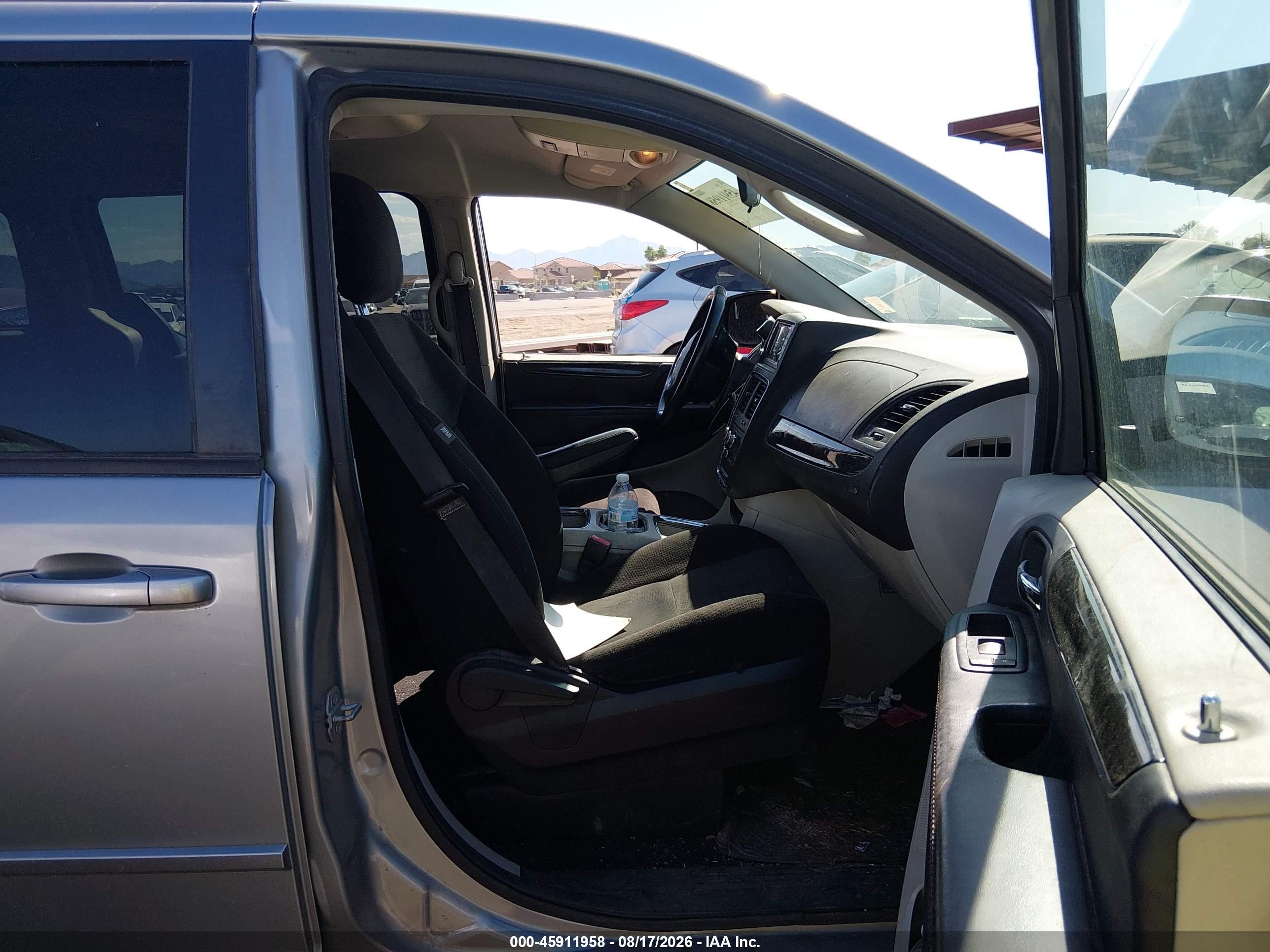2015 Dodge Grand Caravan Sxt Silver vin: 2C4RDGCG6FR566644