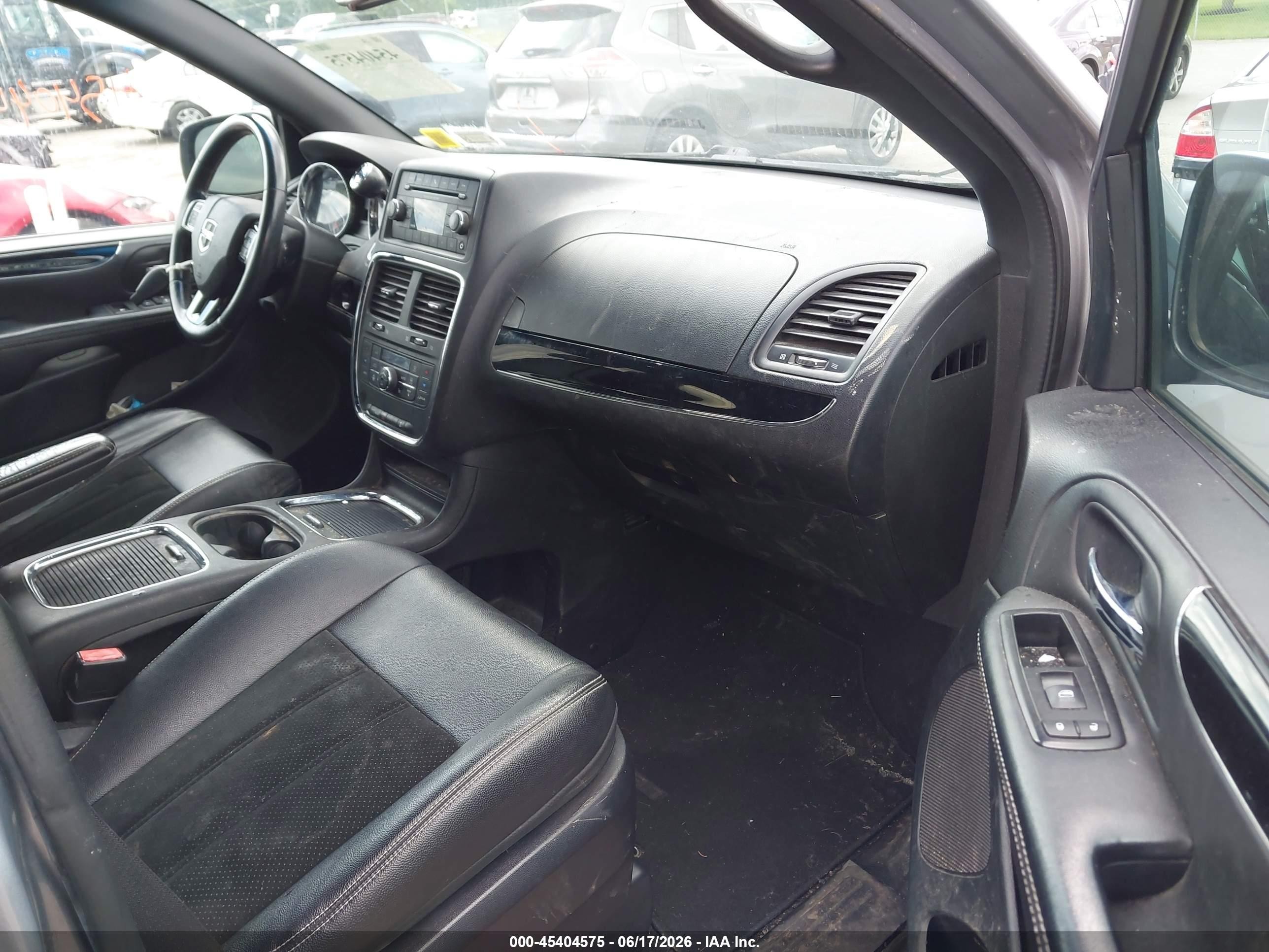 2015 Dodge Grand Caravan Sxt Plus Gray vin: 2C4RDGCG6FR652052