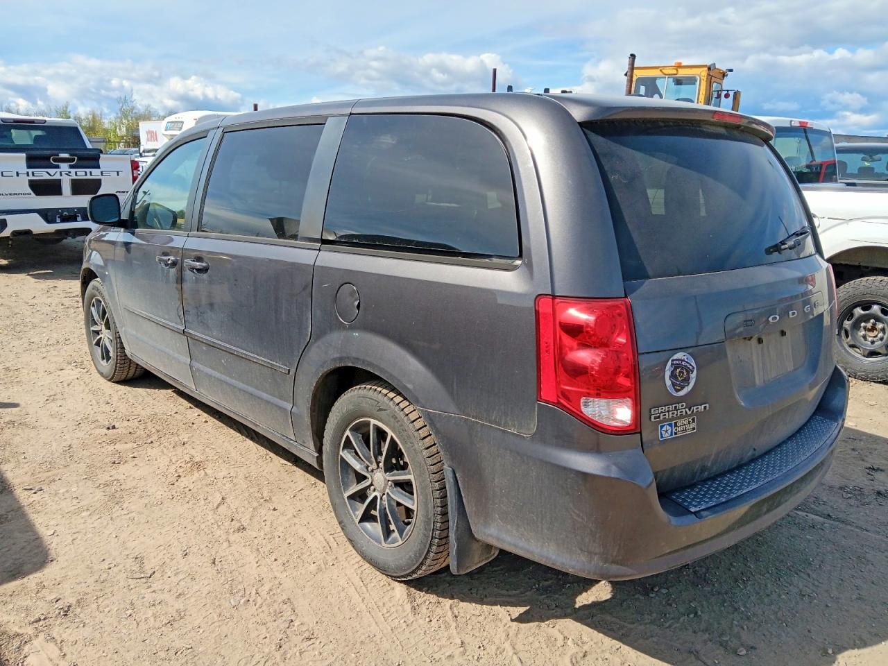 2015 Dodge Grand Caravan Sxt Серый vin: 2C4RDGCG6FR688338