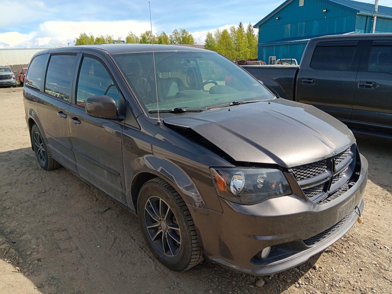 2015 Dodge Grand Caravan Sxt Серый vin: 2C4RDGCG6FR688338