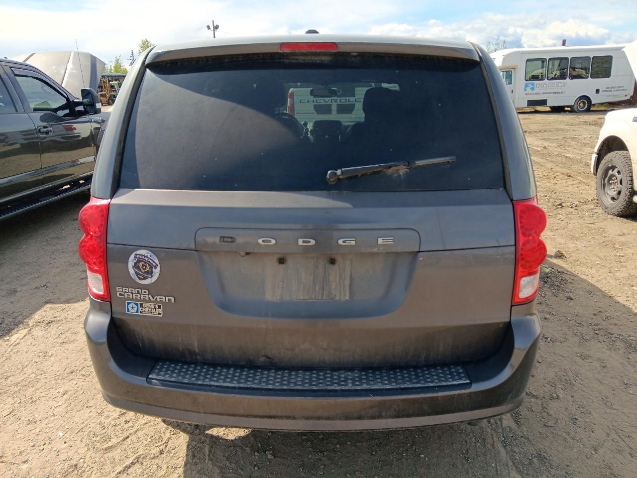 2015 Dodge Grand Caravan Sxt Серый vin: 2C4RDGCG6FR688338