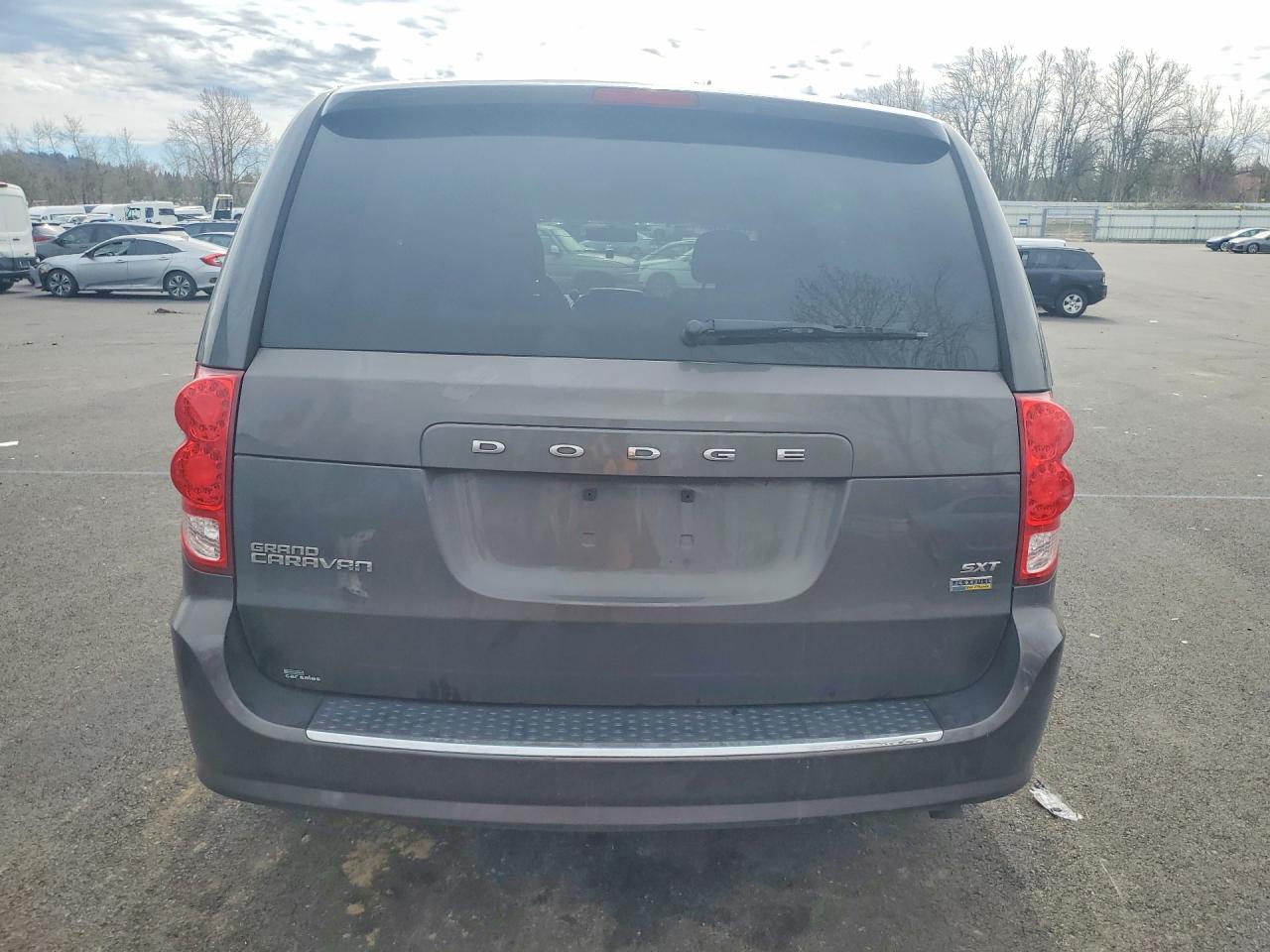 2015 Dodge Grand Caravan Sxt Серый vin: 2C4RDGCG6FR733679