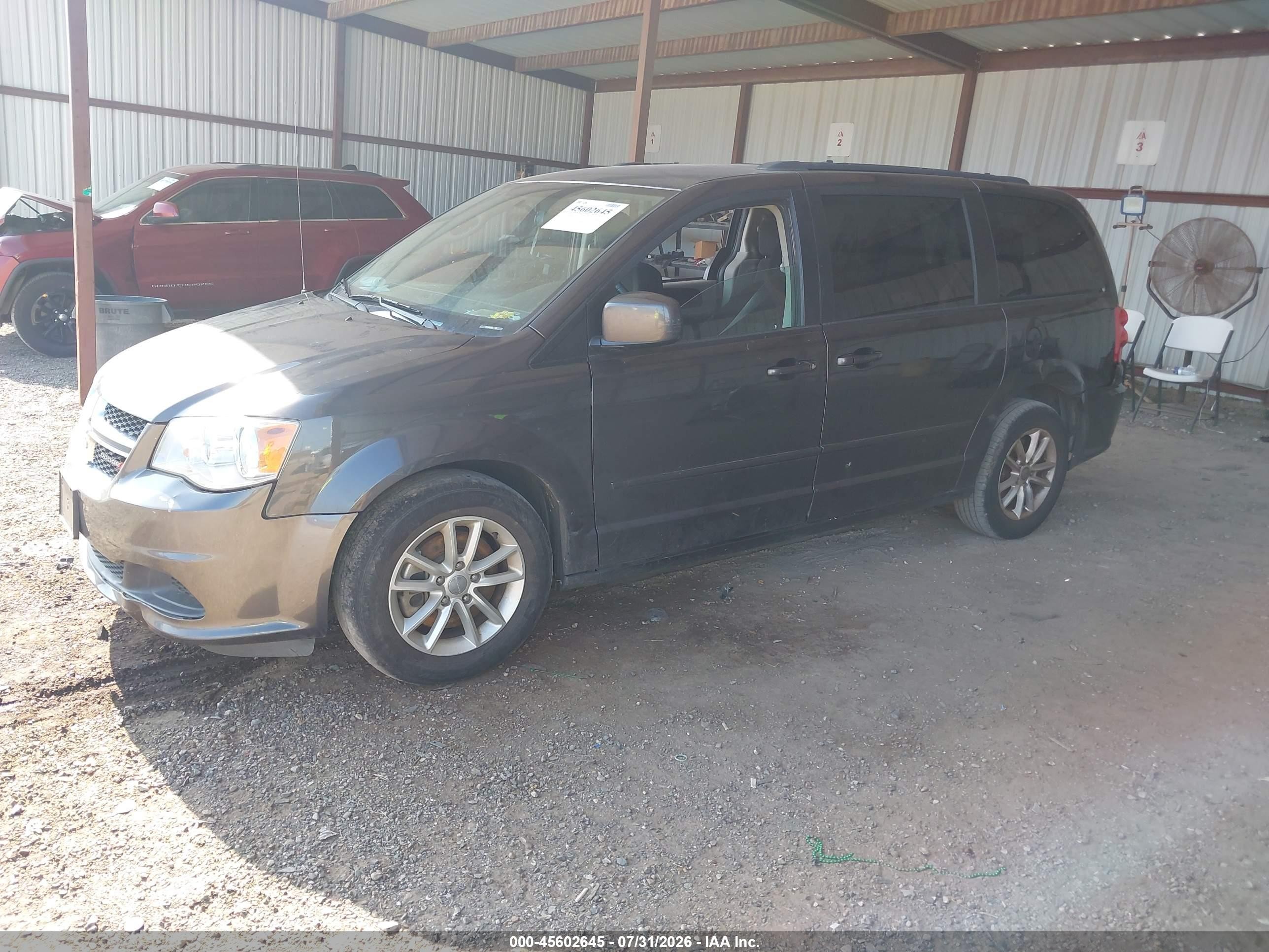 2015 Dodge Grand Caravan Sxt Gray vin: 2C4RDGCG6FR744889