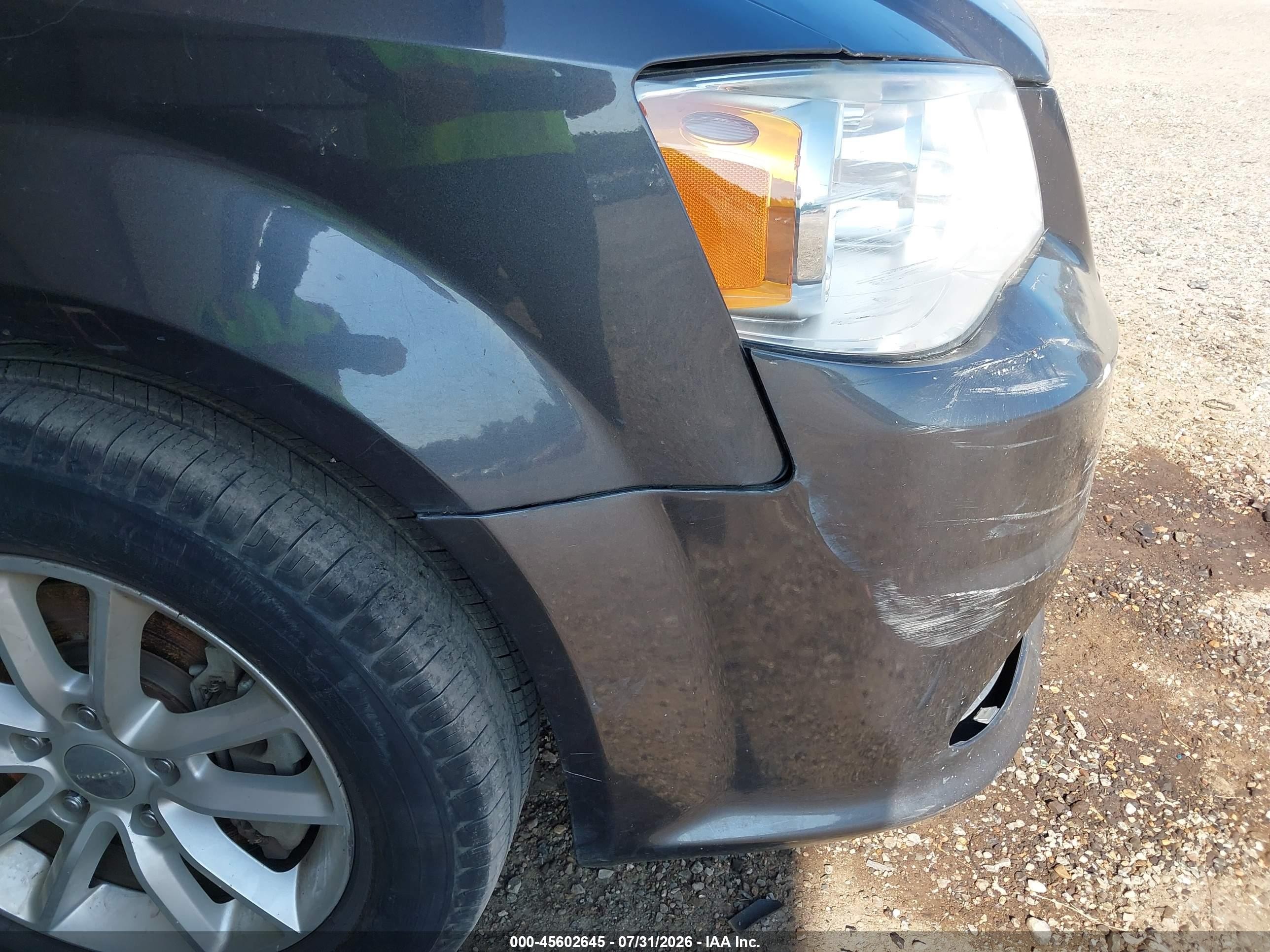 2015 Dodge Grand Caravan Sxt Gray vin: 2C4RDGCG6FR744889