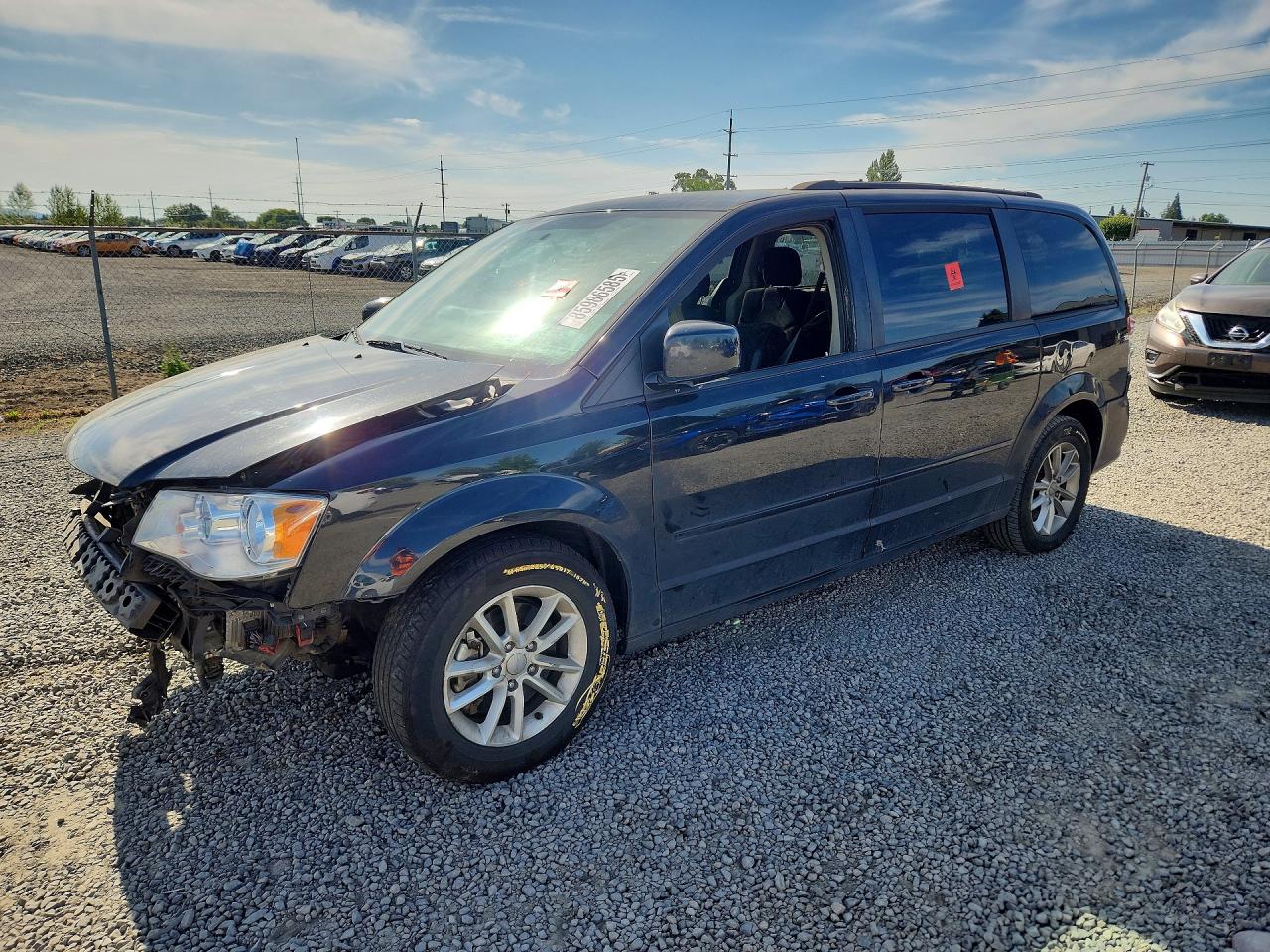 2016 Dodge Grand Caravan Sxt Black vin: 2C4RDGCG6GR356479