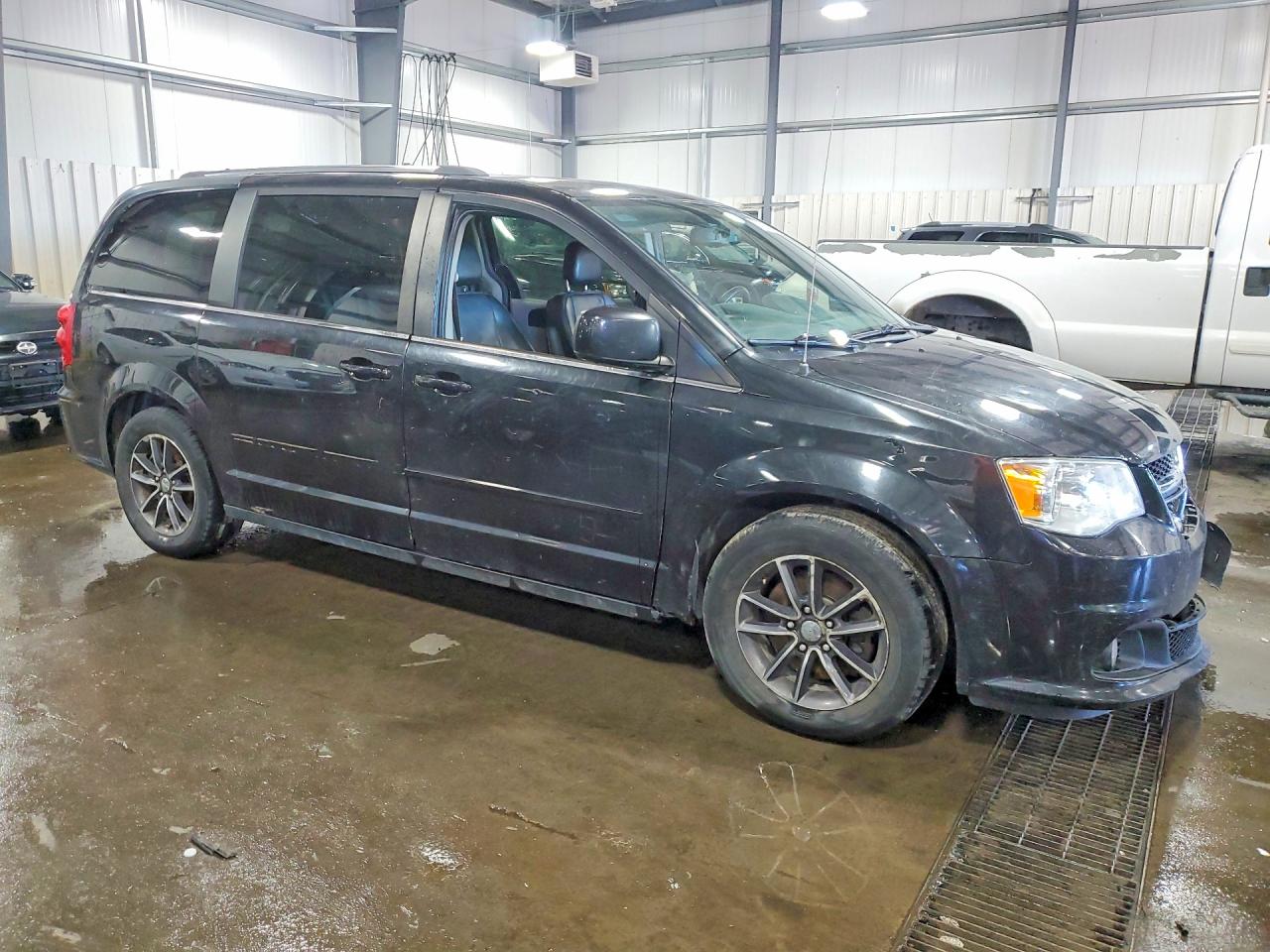 2017 Dodge Grand Caravan Sxt Black vin: 2C4RDGCG6HR546624