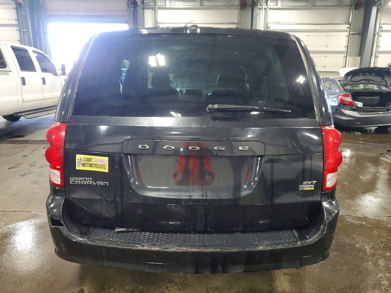 2017 Dodge Grand Caravan Sxt Black vin: 2C4RDGCG6HR546624